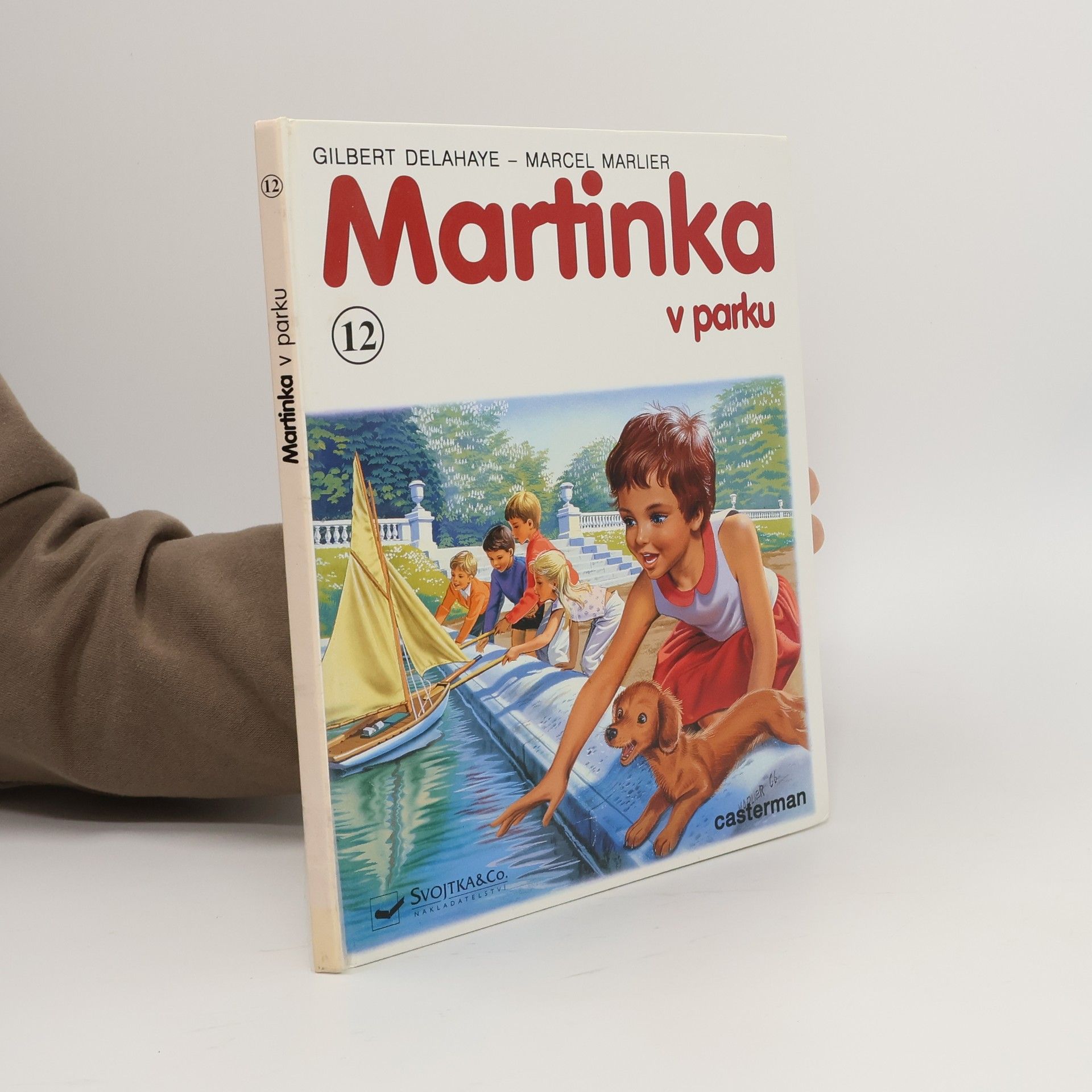 Gilbert Delahaye Martinka v parku