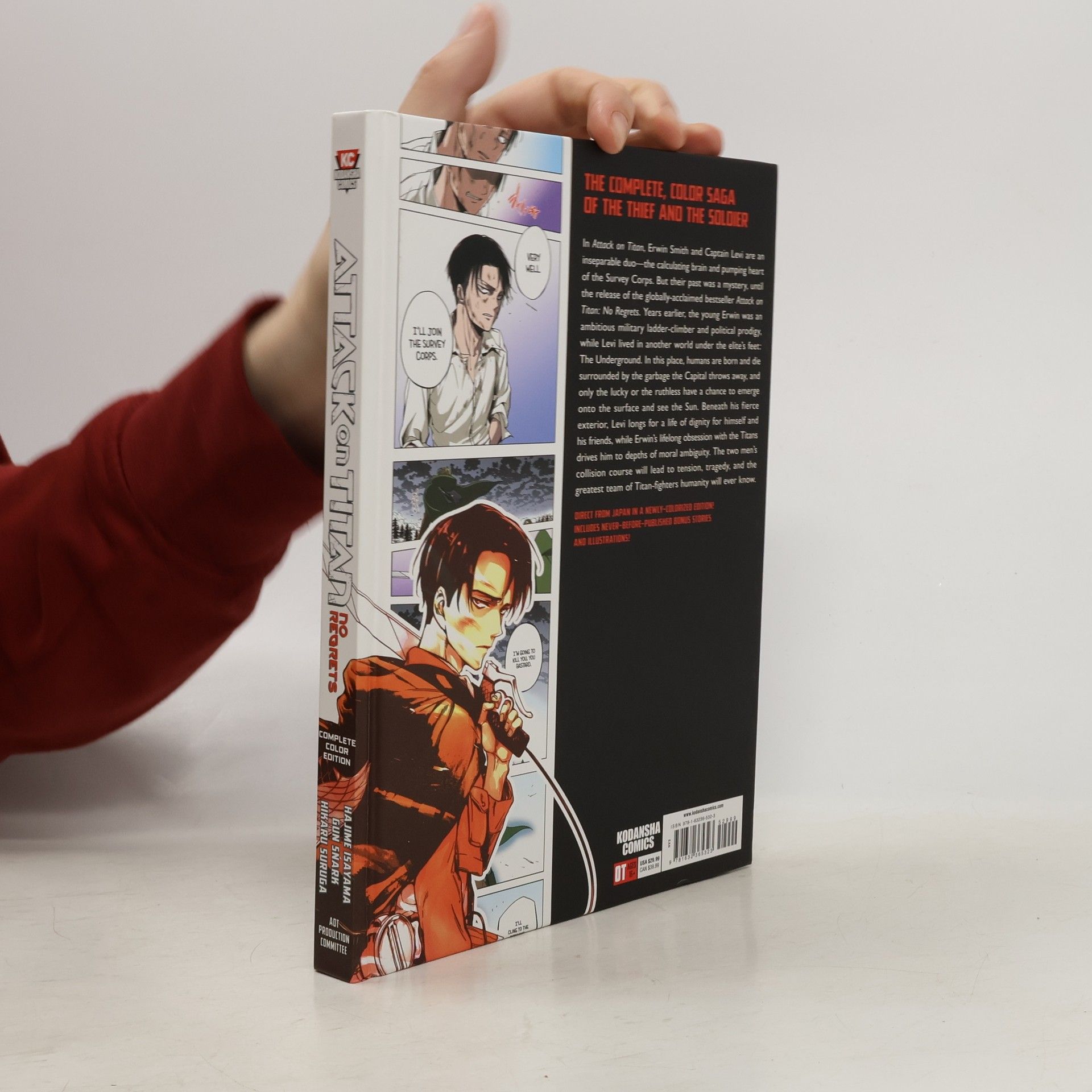 Attack on Titan. No Regrets. Complete color Edition. Volume 1 and 2 (1 svazek)