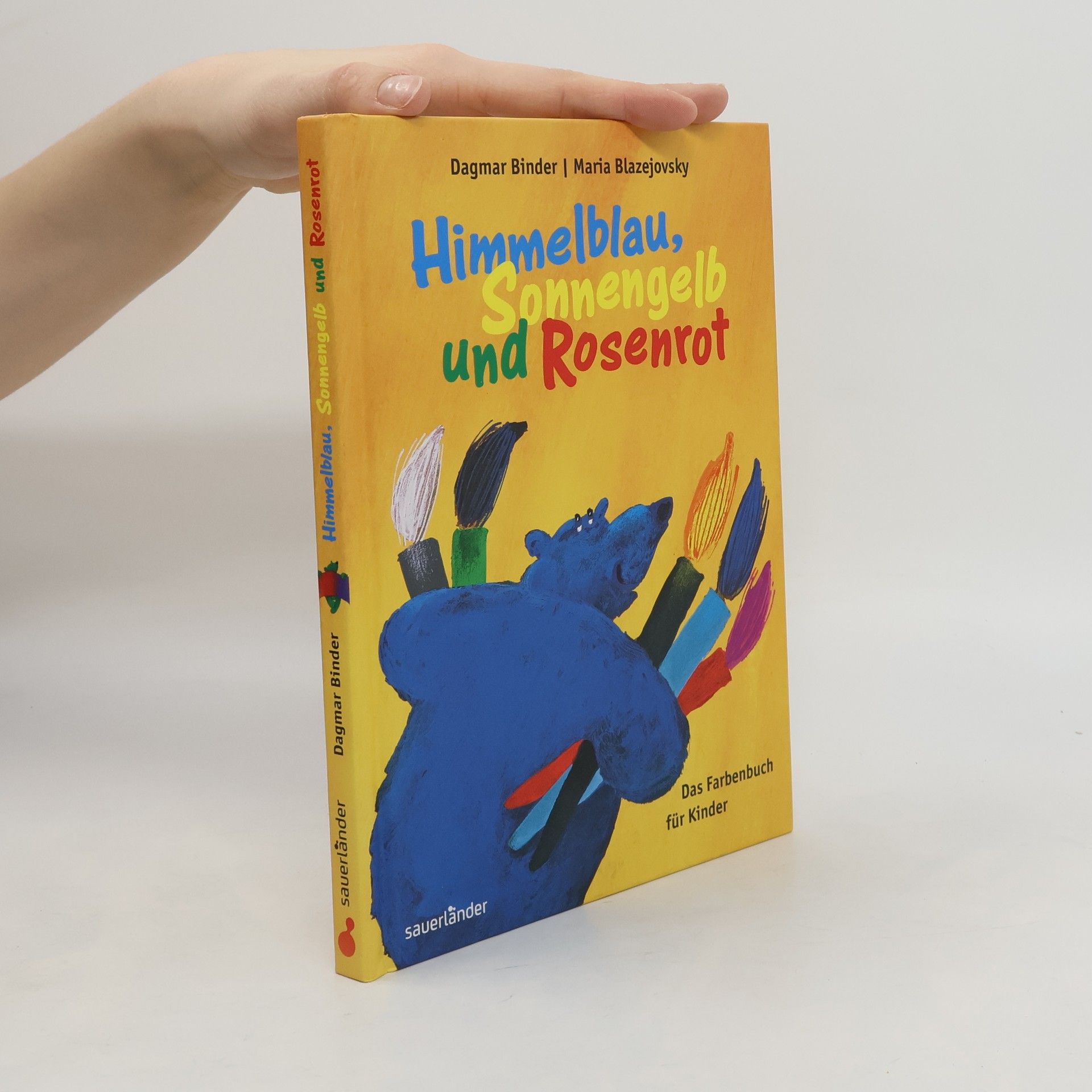 Dagmar Binder Himmelblau, sonnengelb und rosenrot