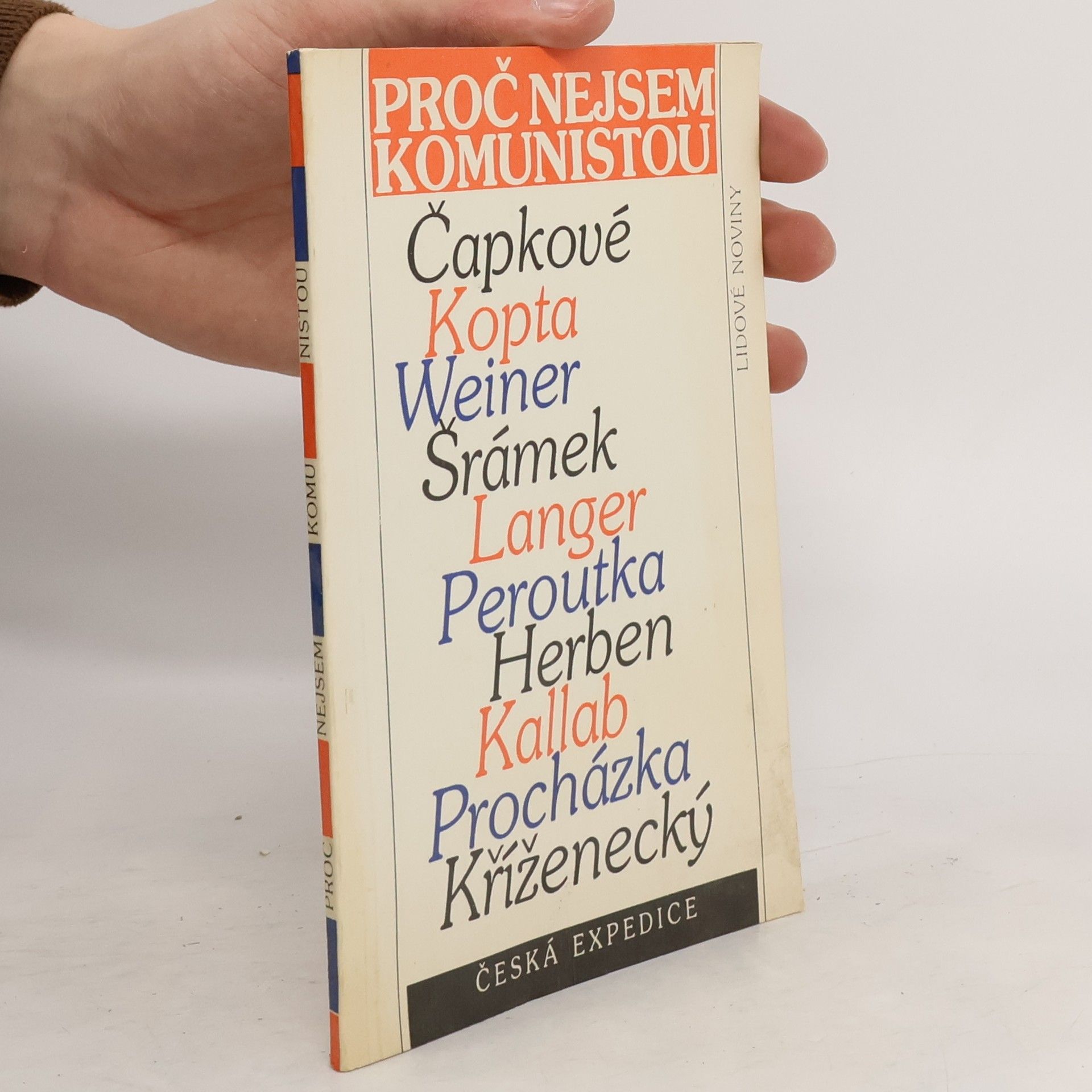 Various authors Proč nejsem komunistou?