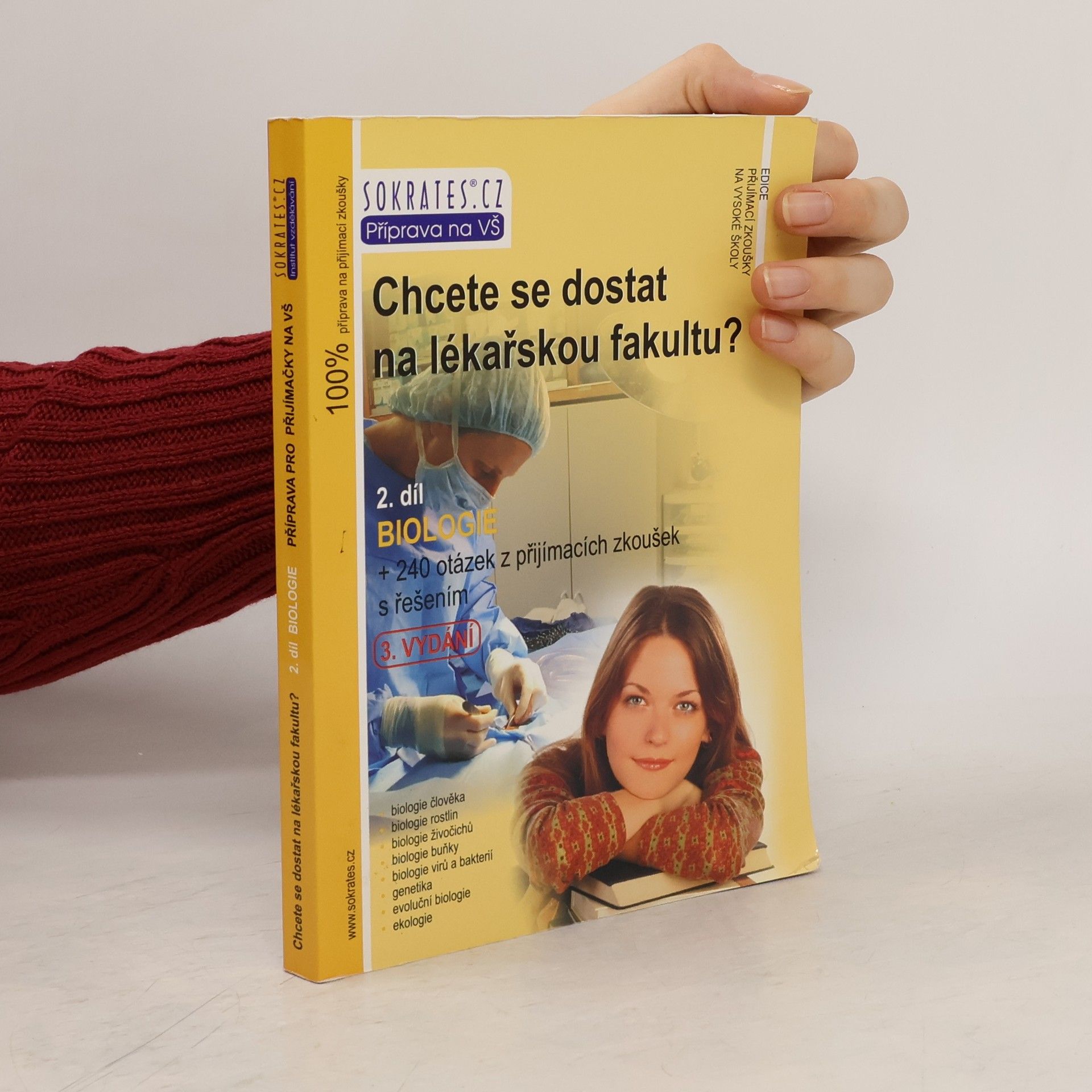 Jan Nejedlík Chcete se dostat na lékařskou fakultu? 2. díl, Biologie