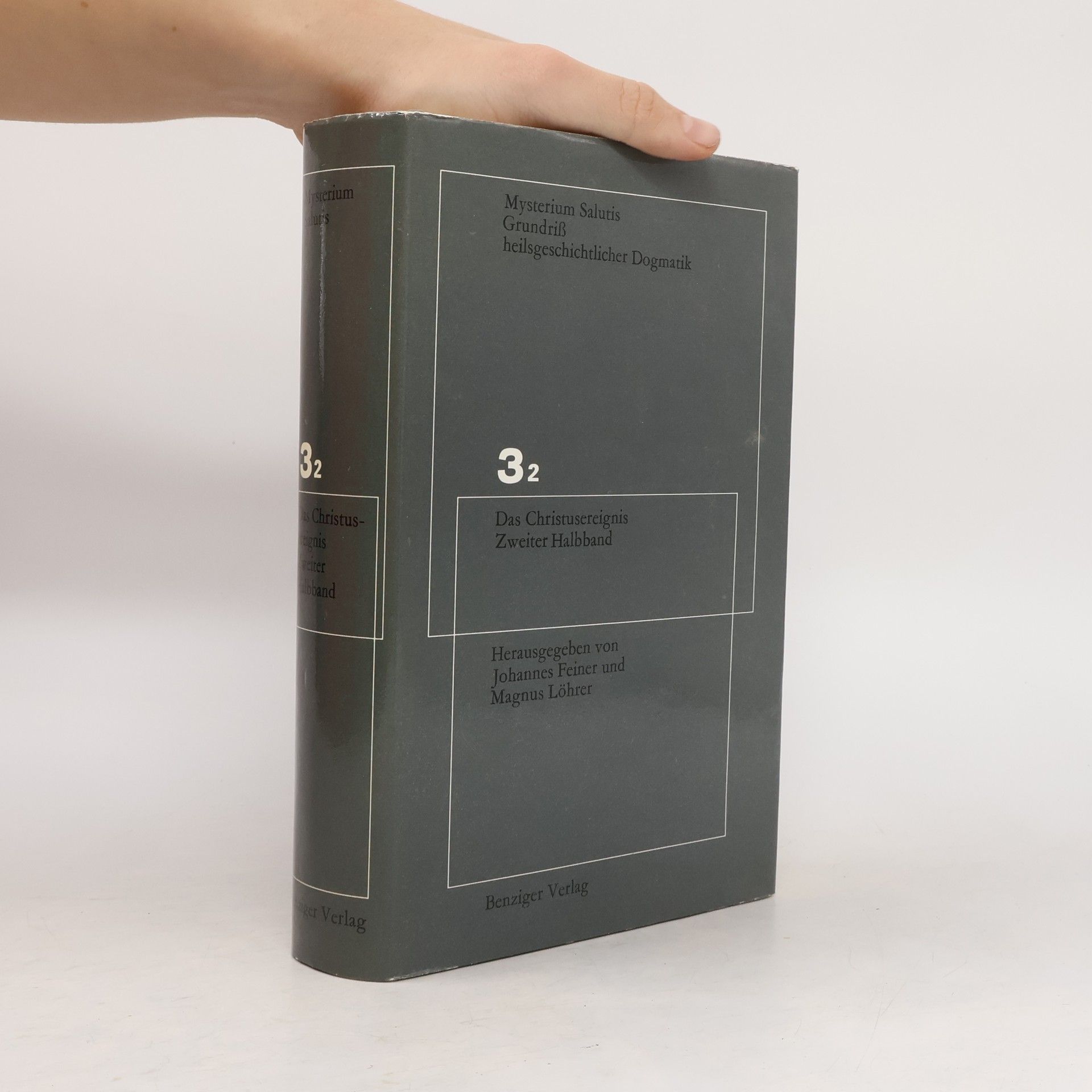 Johannes Feiner Mysterium Salutis. Bd. 3. das Christus ereignis Zweiter Halbband