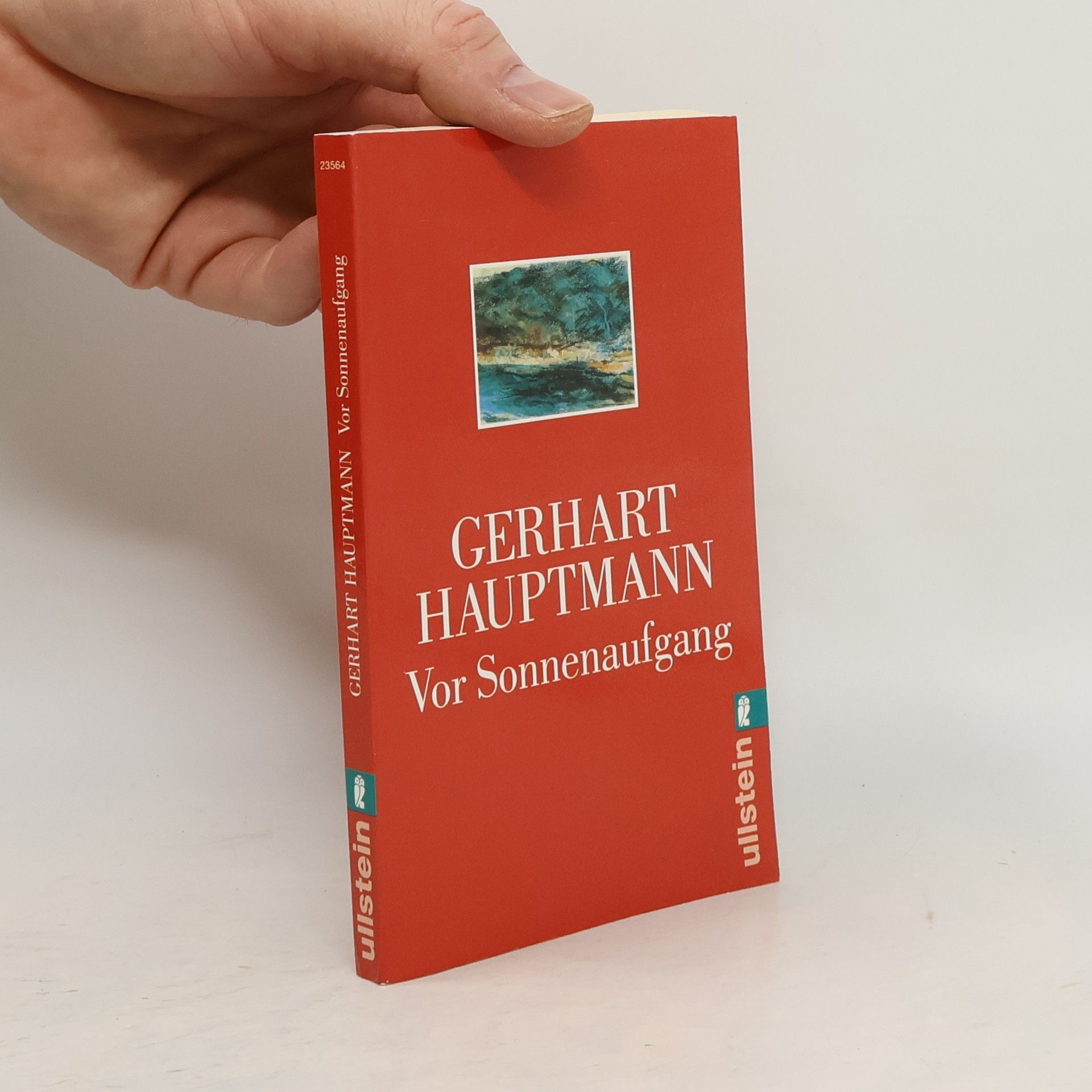 Gerhart Hauptmann Vor Sonnenaufgang