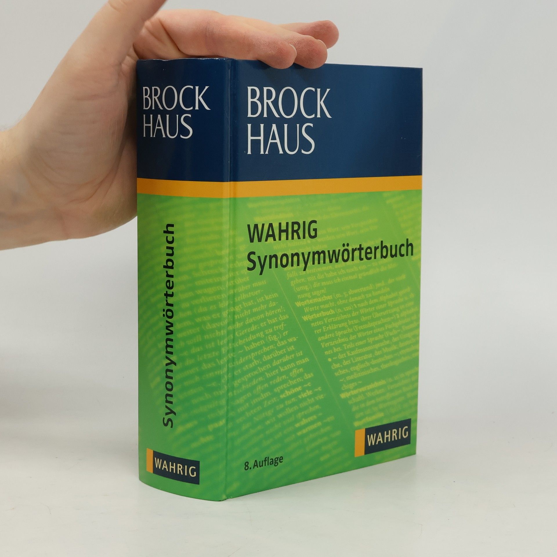 Brockhaus Wahrig Synonymwörterbuch