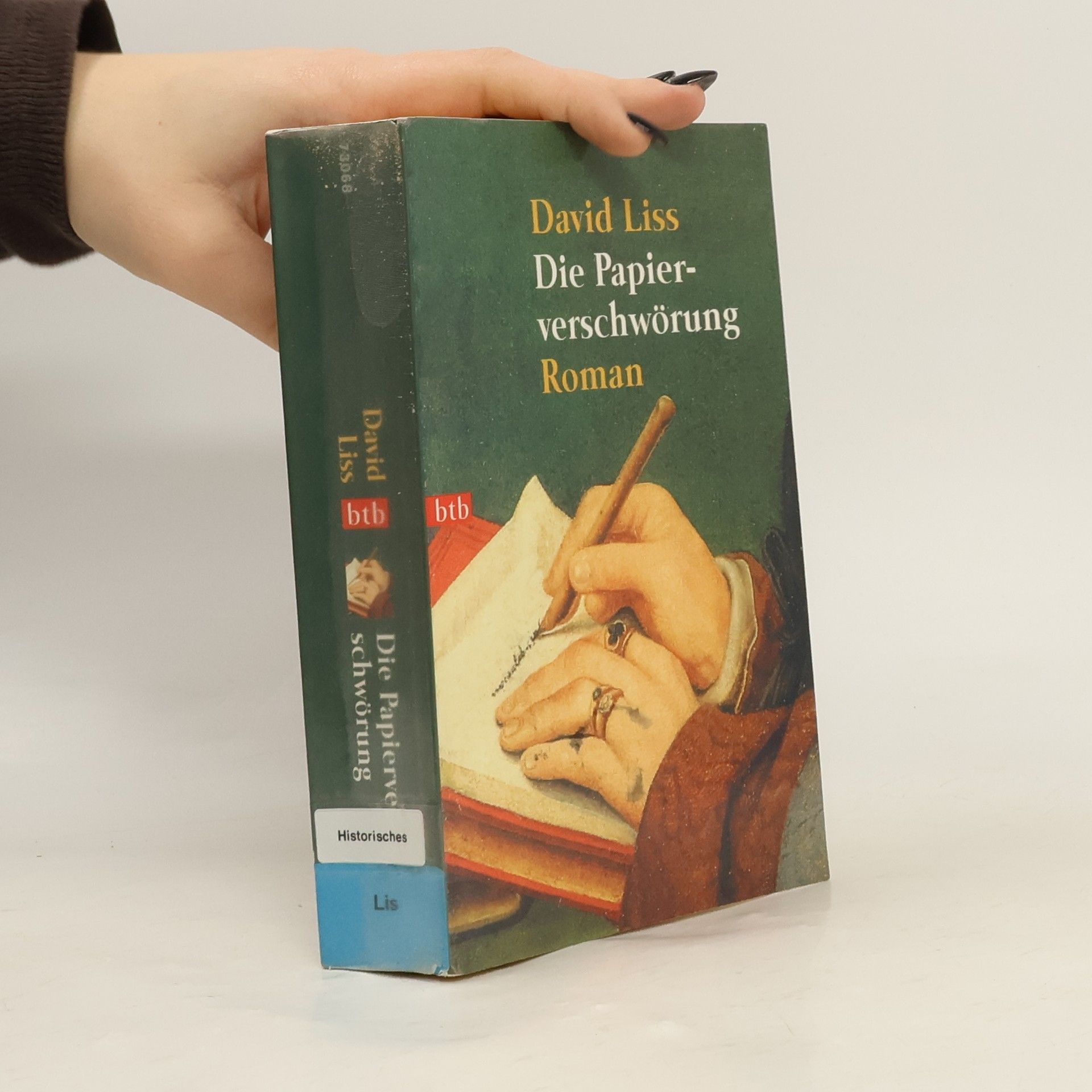 David Liss Die Papierverschwörung