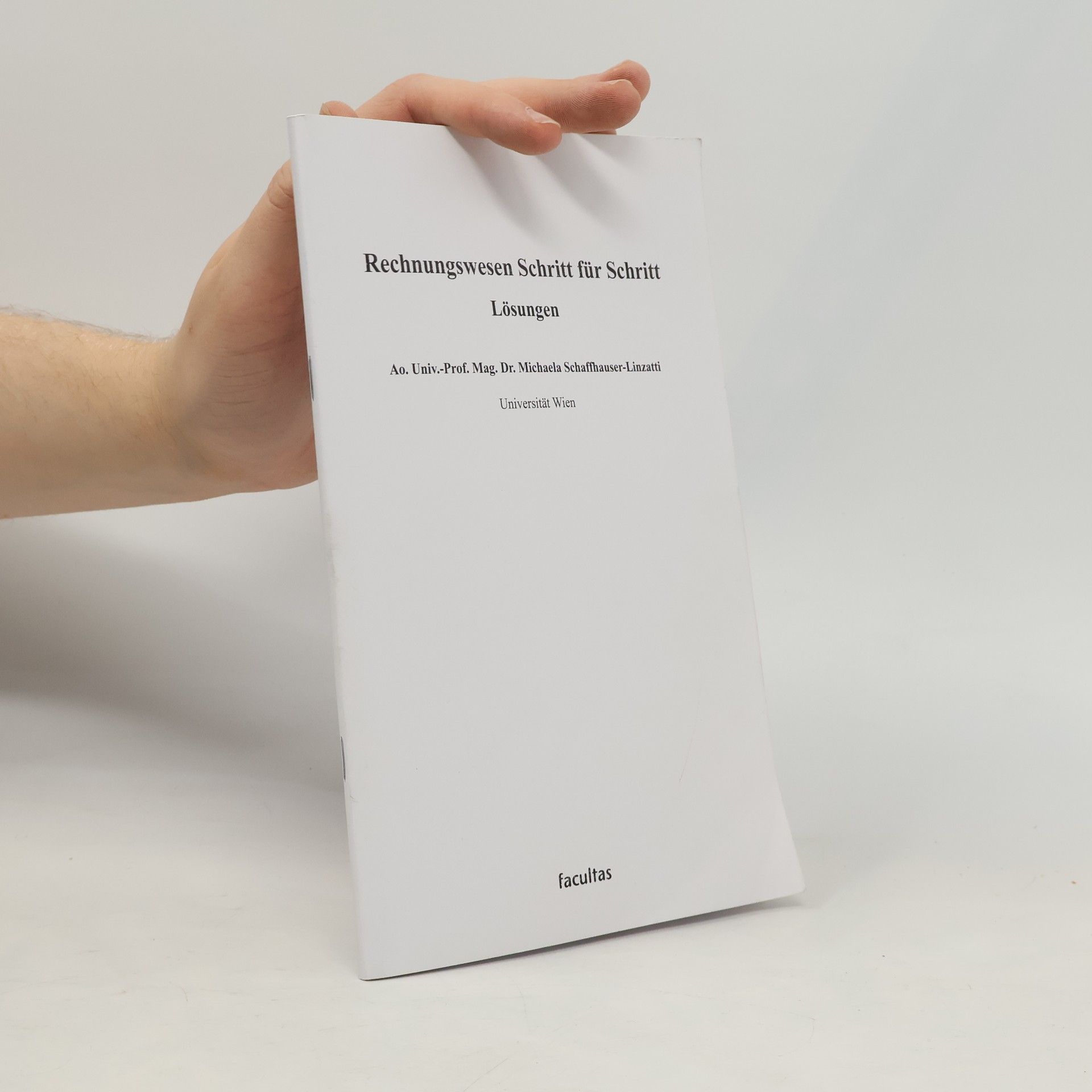 Rechnungswesen Schritt für Schritt