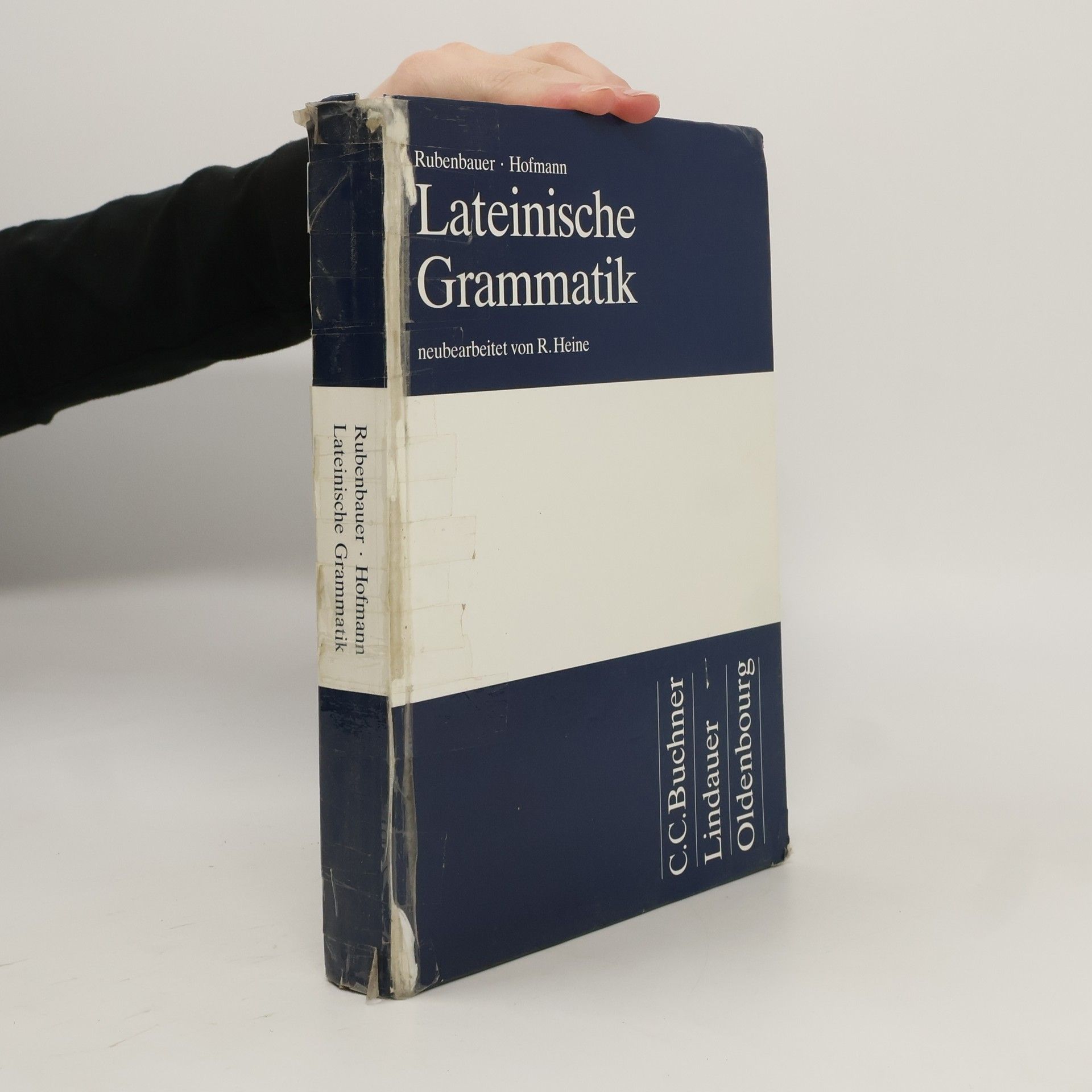 Hans Rubenbauer Lateinische Grammatik