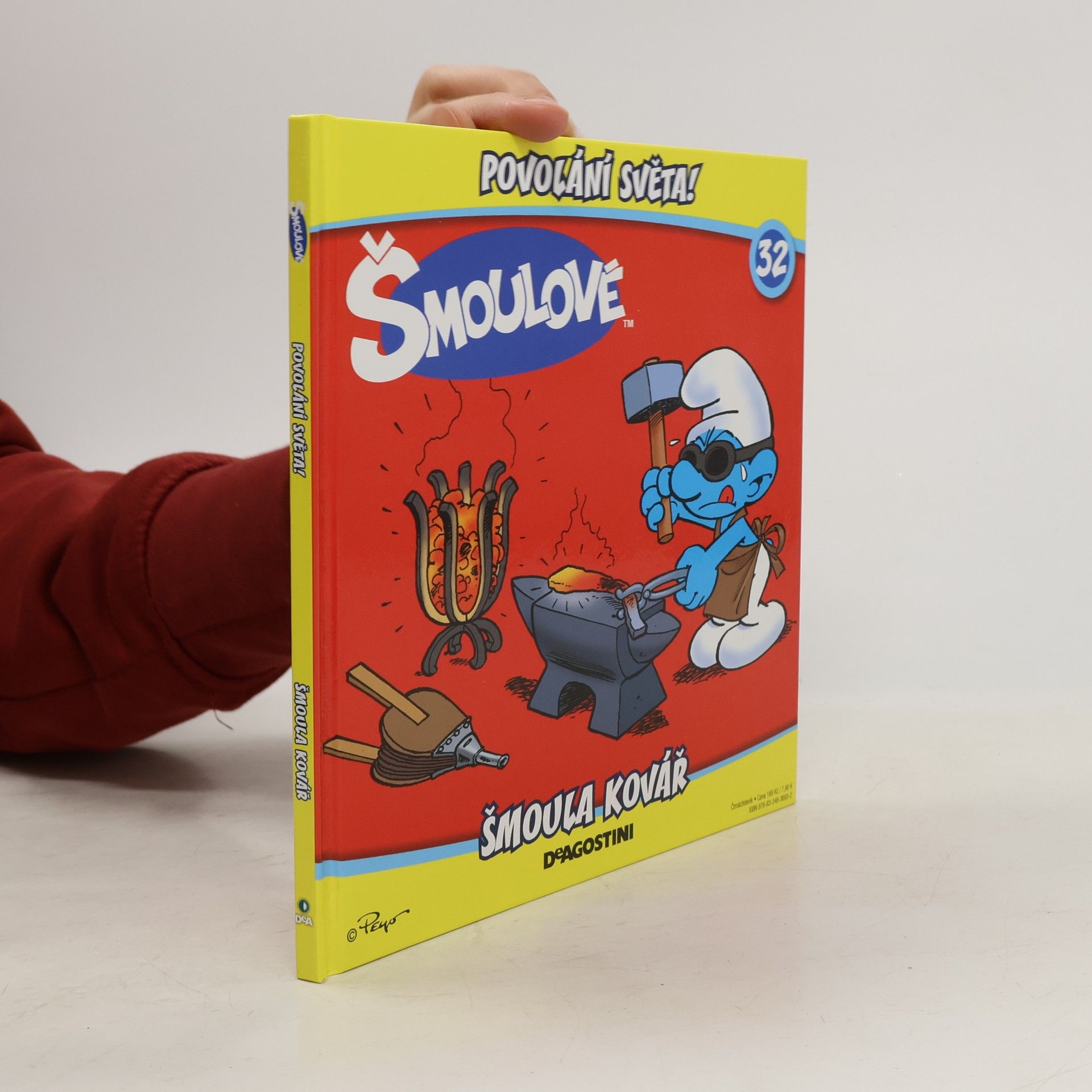 Auteurscollectief Šmoulové 32. Šmoula kovář