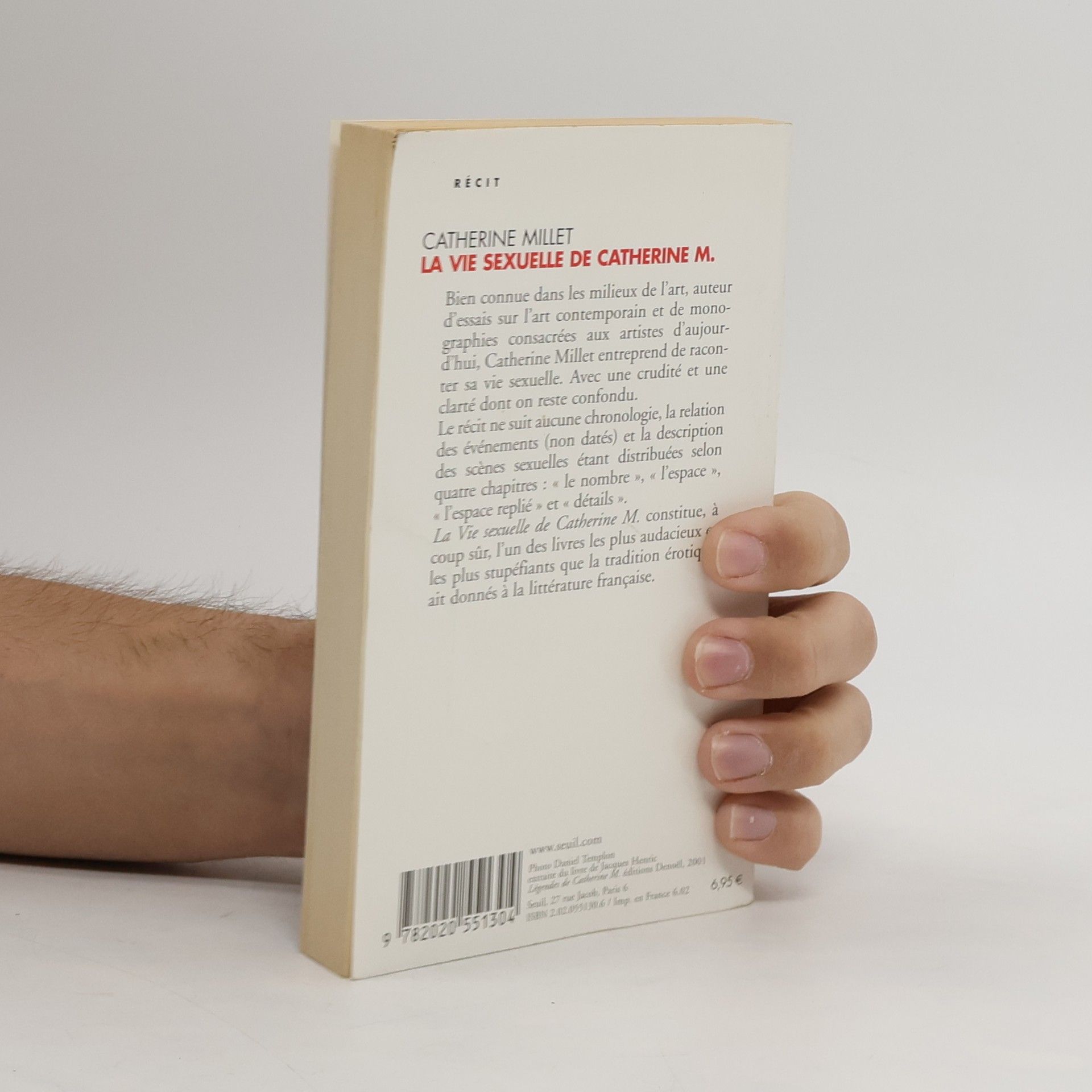 Catherine Millet La vie sexuelle de Catherine M.