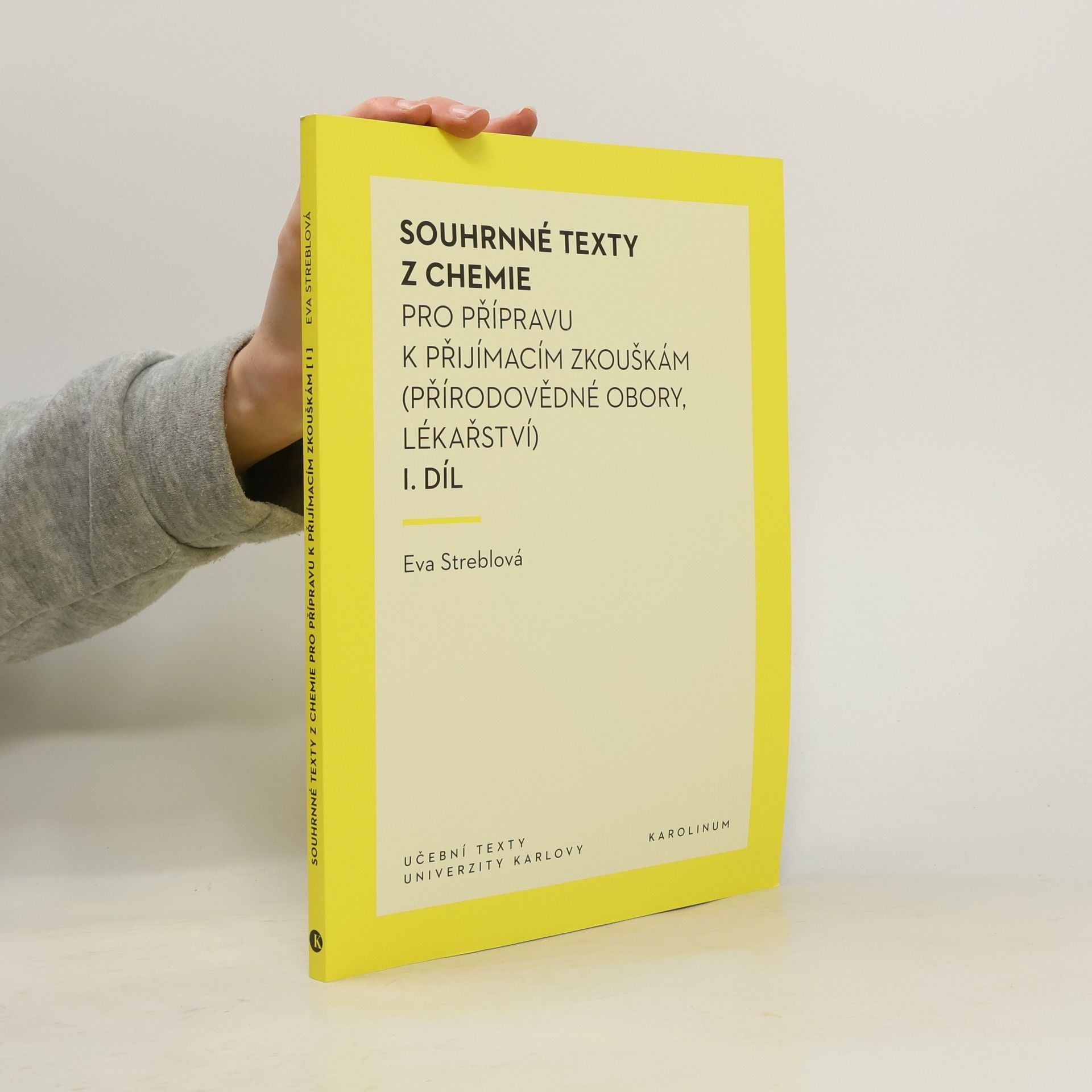 Souhrnné texty z chemie pro přípravu k přijímacím zkouškám I.