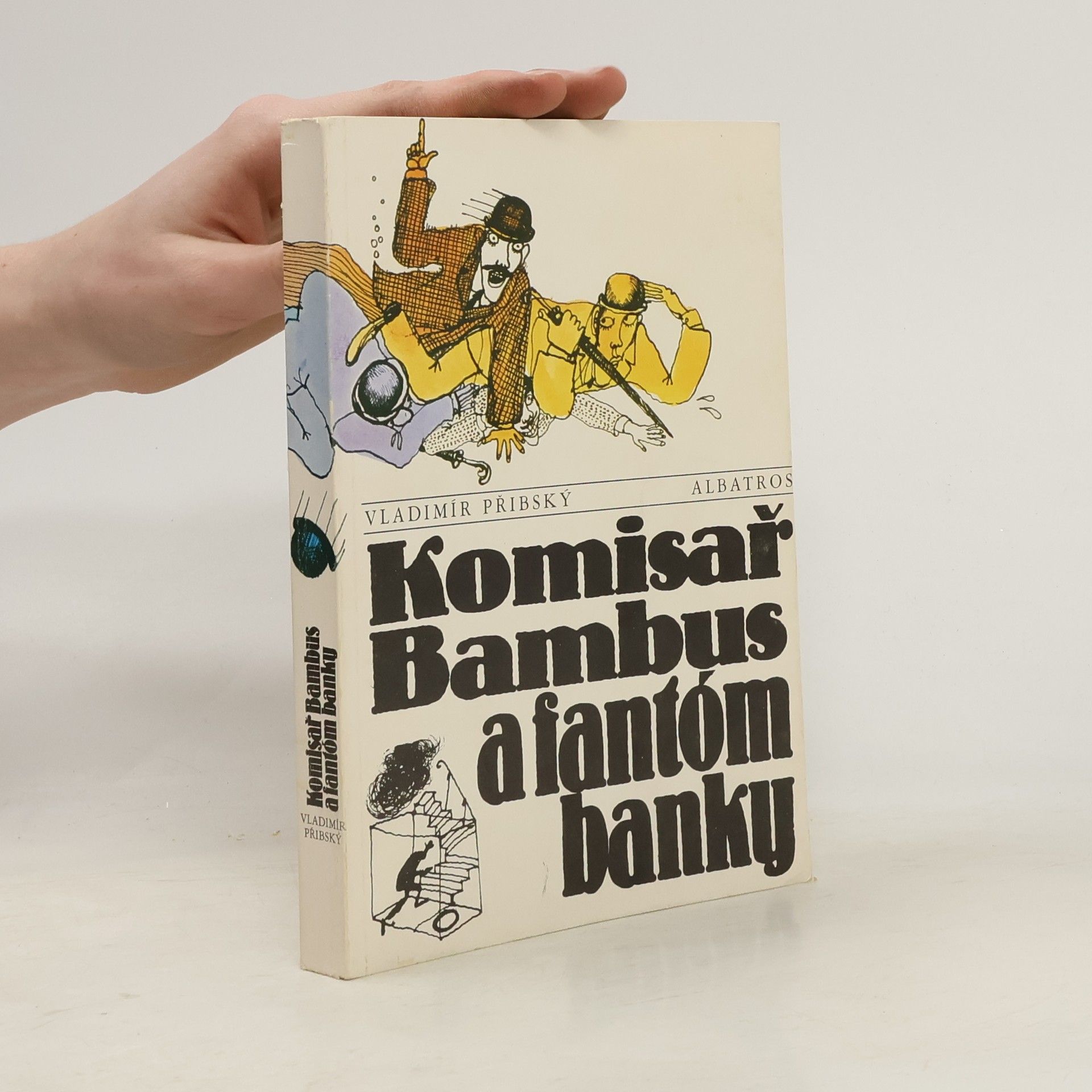 Vladimír Přibský Komisař Bambus a fantóm banky