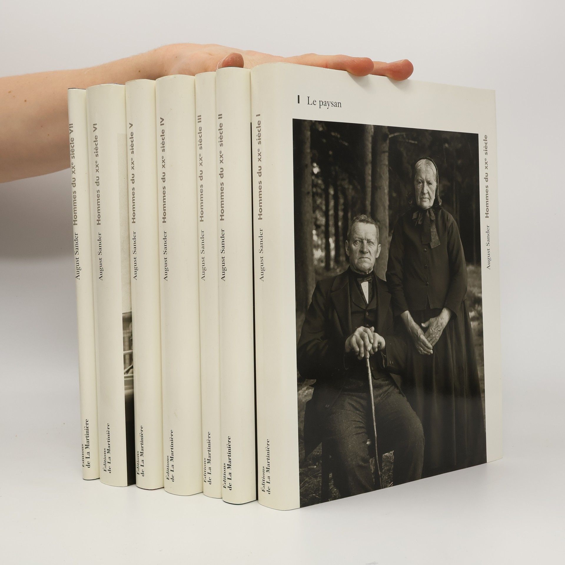 August Sander Hommes du XXIe siècle 1-7