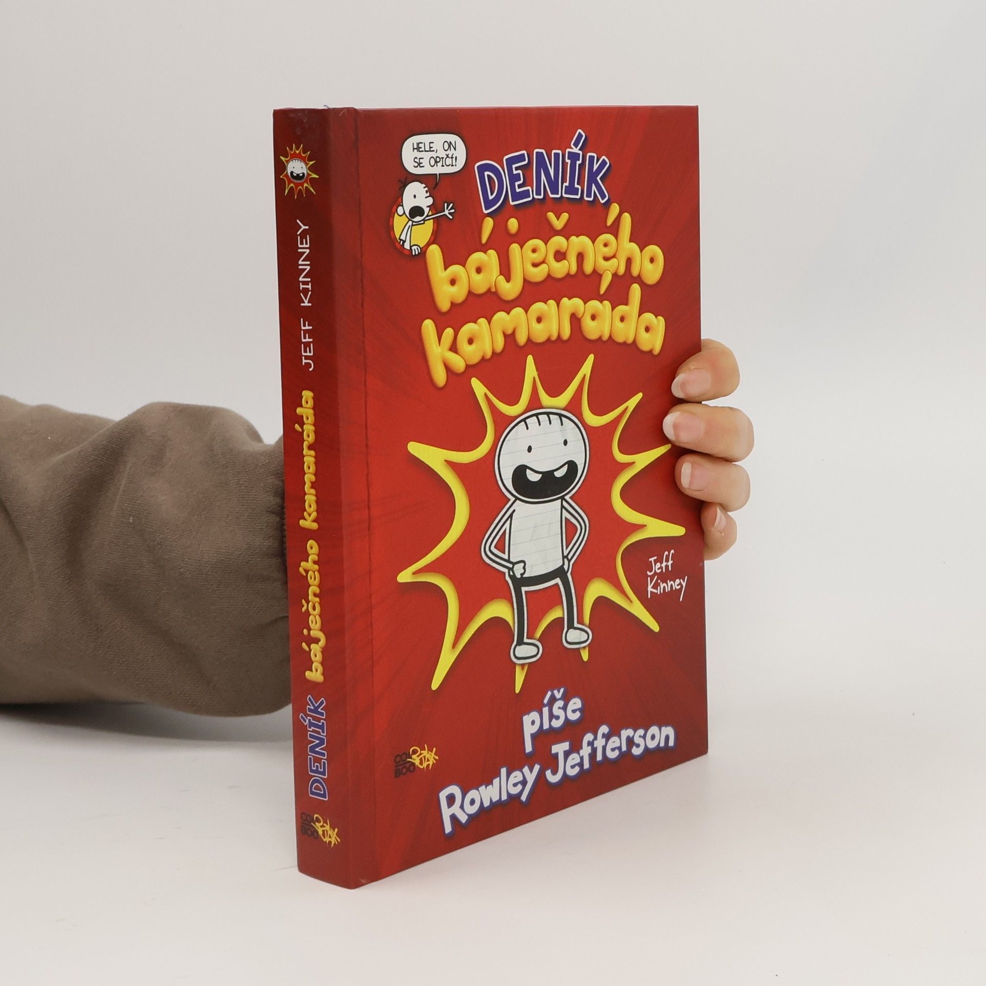 Jeff Kinney Deník báječného kamaráda. Píše Rowley Jefferson
