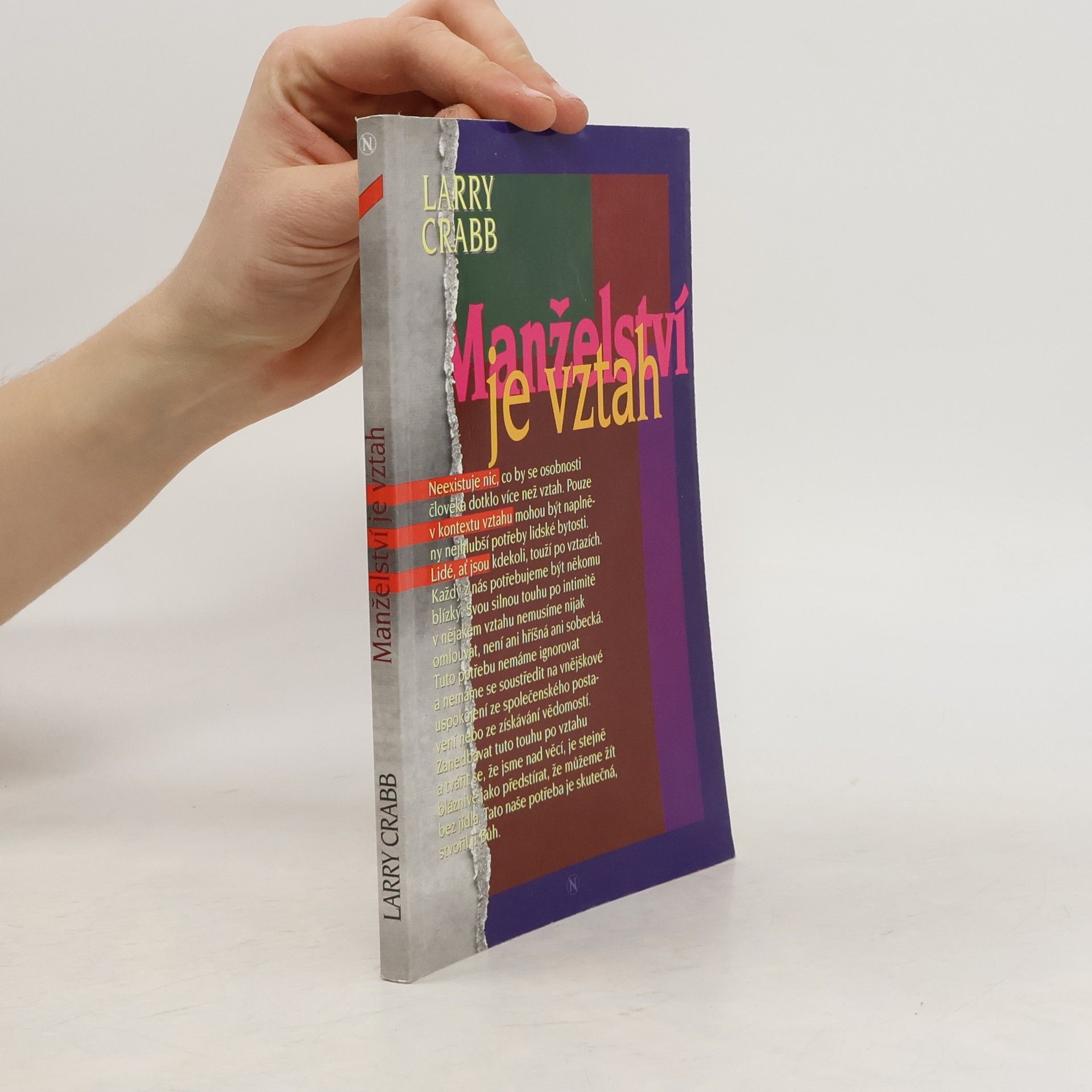 Larry Crabb Manželství je vztah