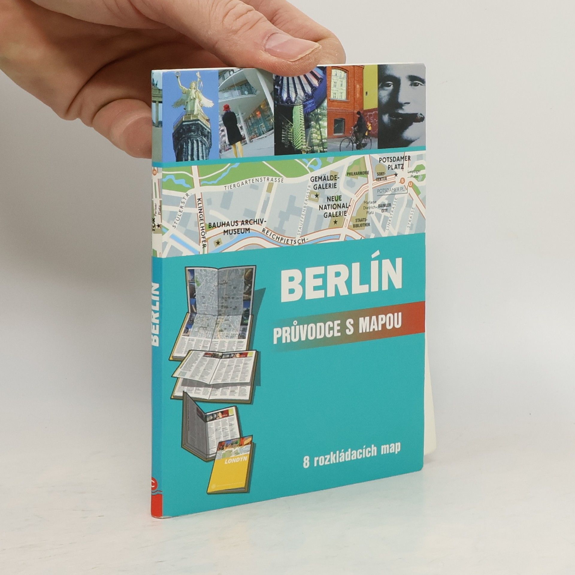 Jim Charmetant Berlín. Průvodce s mapou