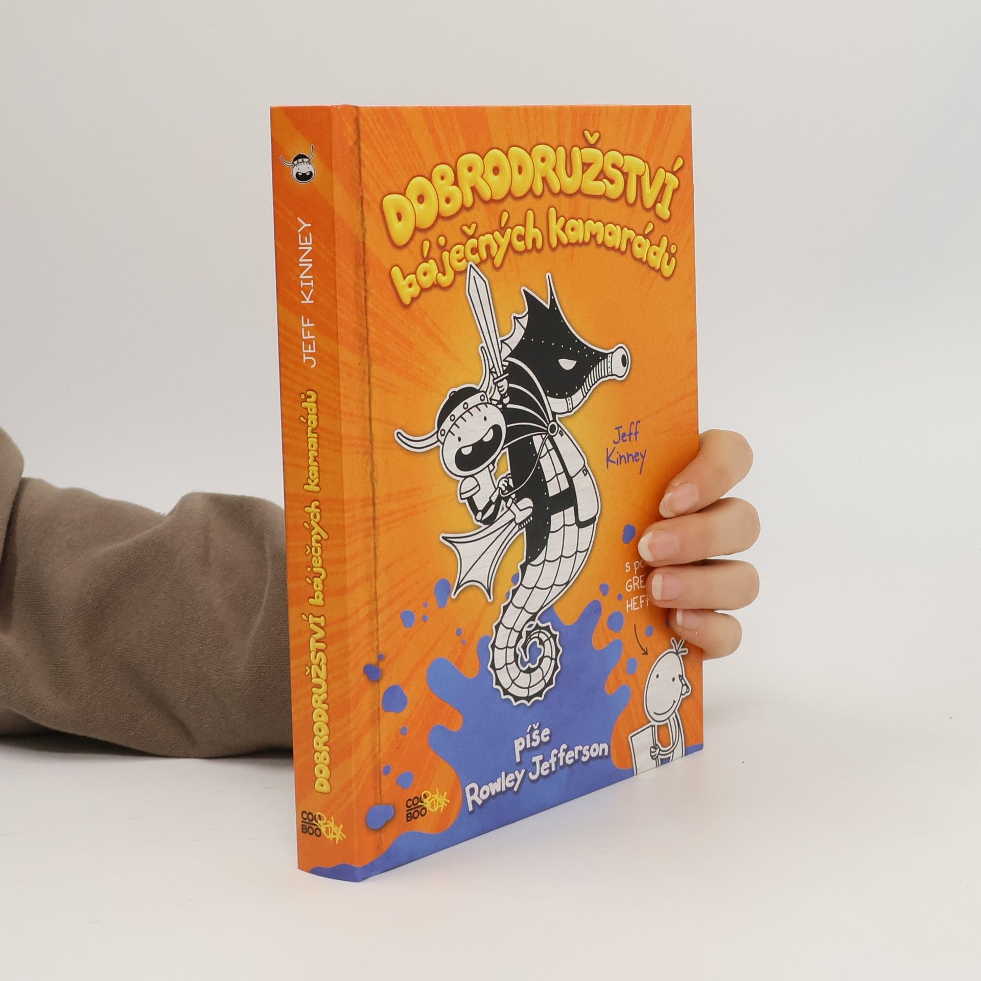 Jeff Kinney Dobrodružství báječných kamarádů. Píše Rowley Jefferson