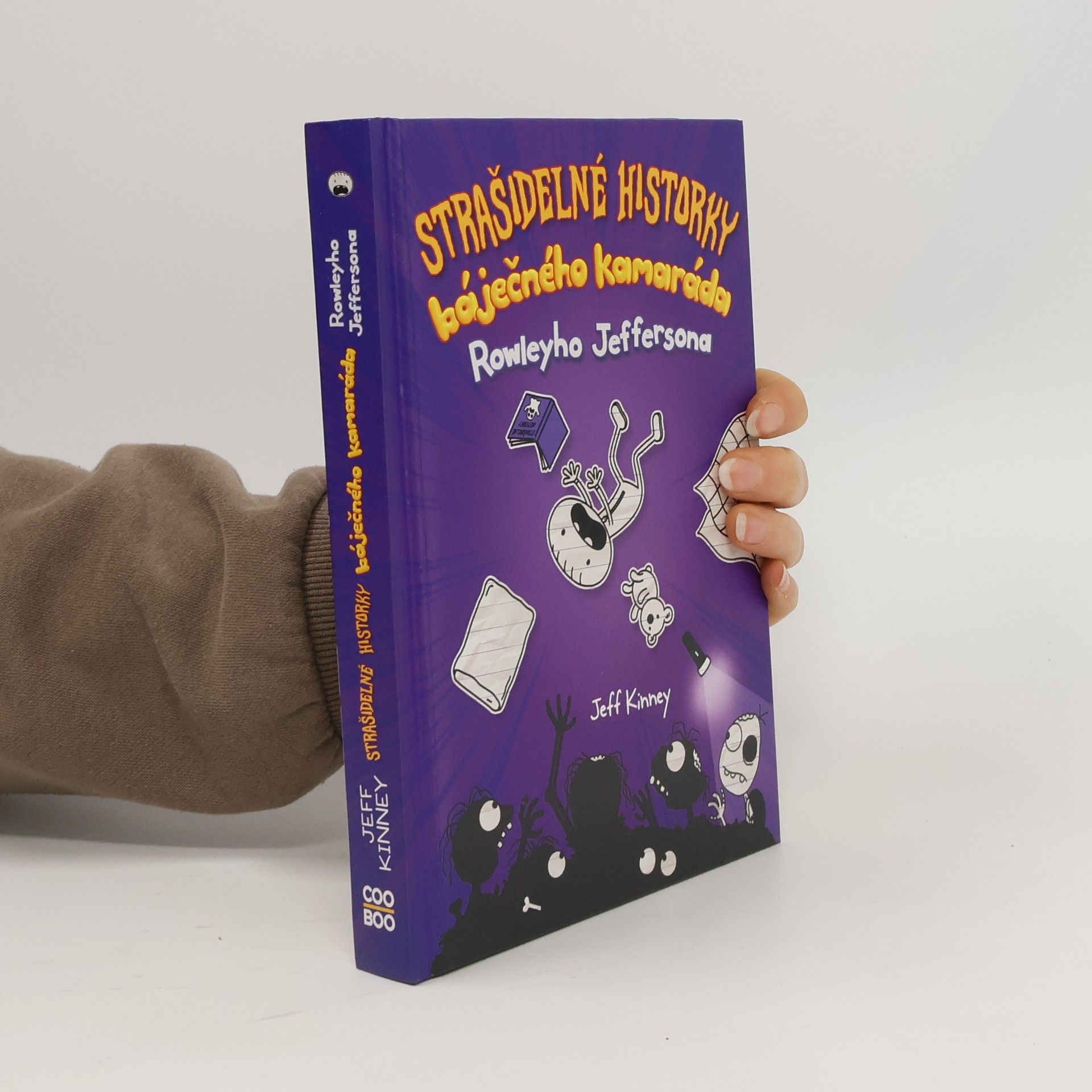 Jeff Kinney Strašidelné historky báječného kamaráda Rowleyho Jeffersona
