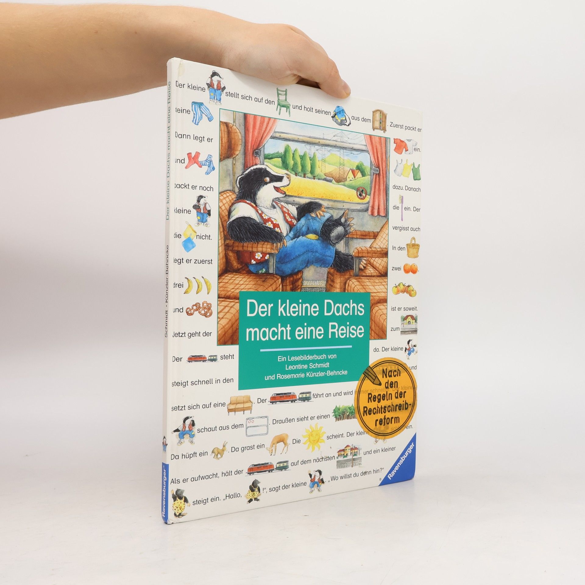 Leontine Susanne Schmidt Der kleine Dachs macht eine Reise