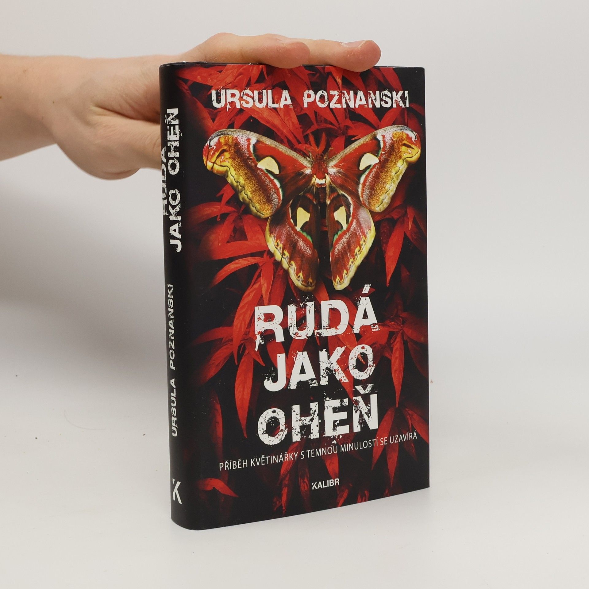 Ursula Poznanski Rudá jako oheň : příběh květinářky s temnou minulostí se uzavírá