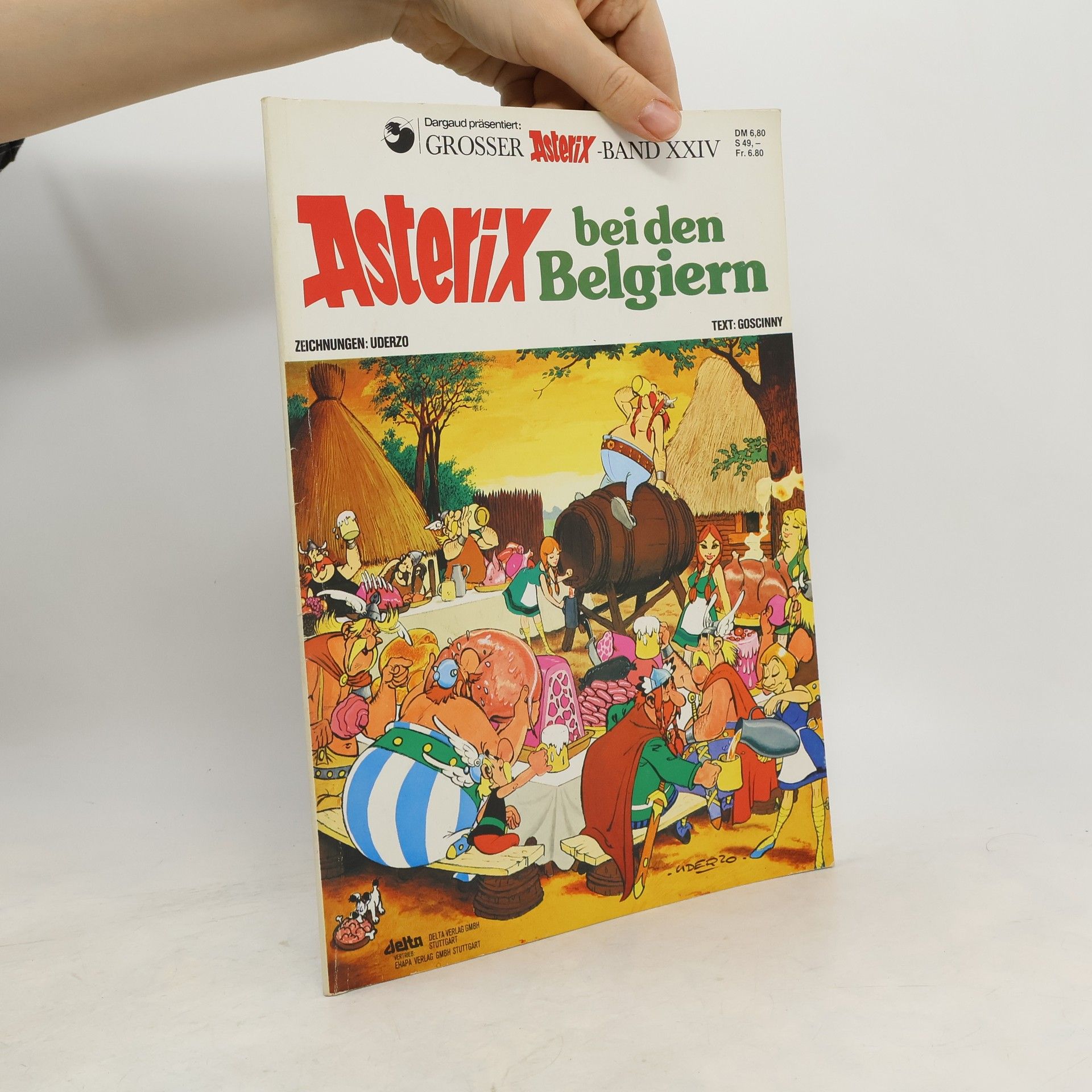 René Goscinny Asterix bei den Belgiern