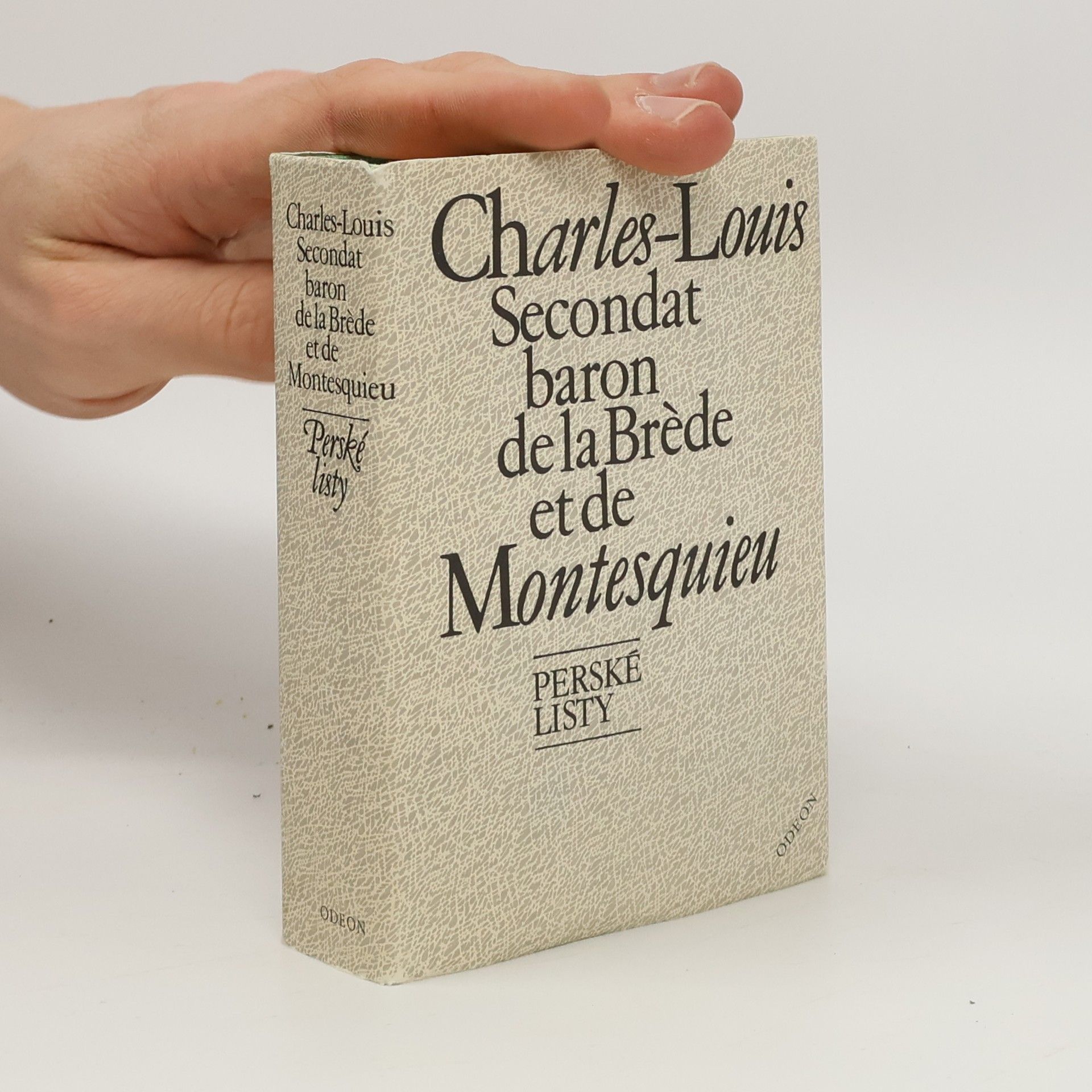 Charles de Secondat, Baron de Montesquieu Perské listy