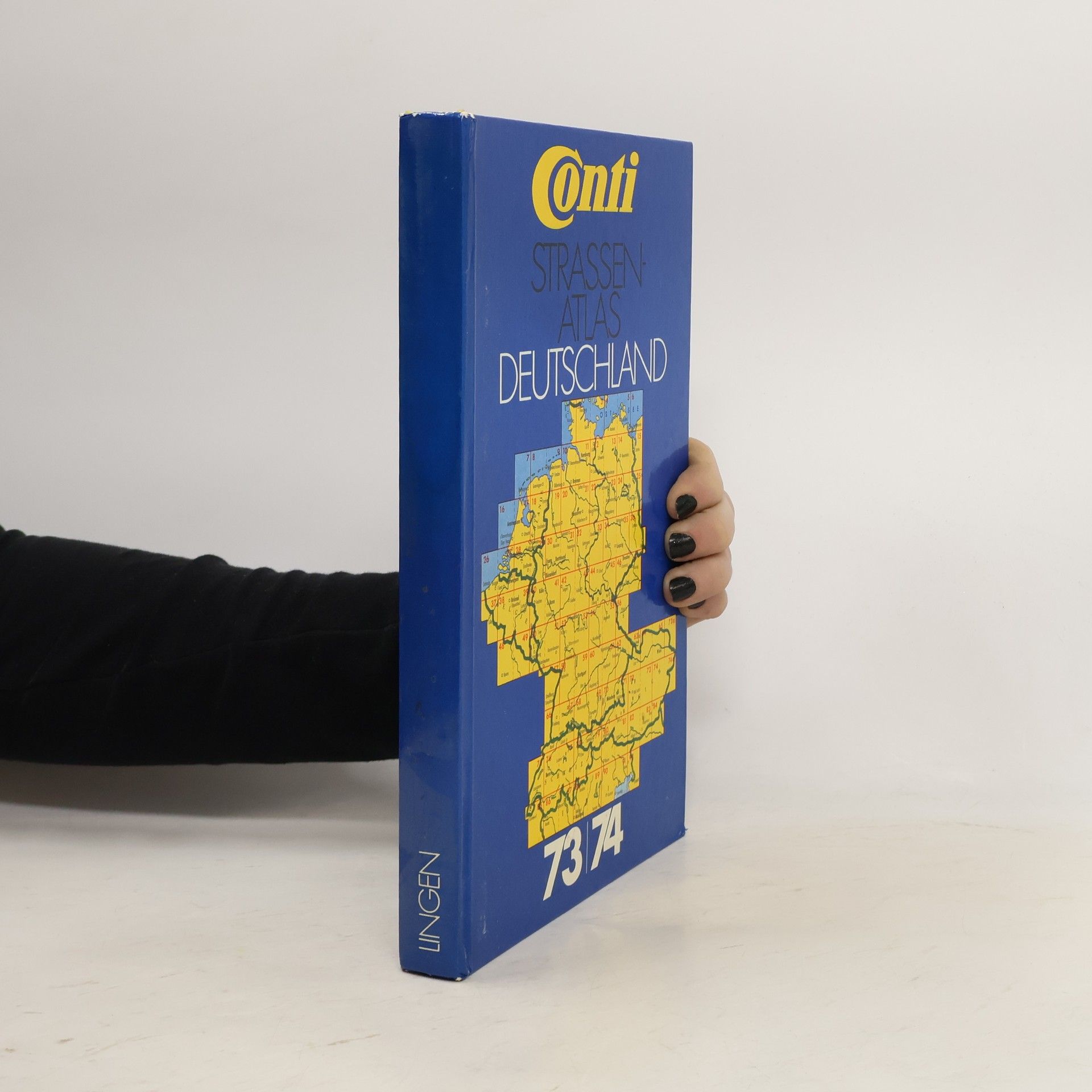 Autorenkollektiv Conti Strassen-Atlas Deutschland 73/74