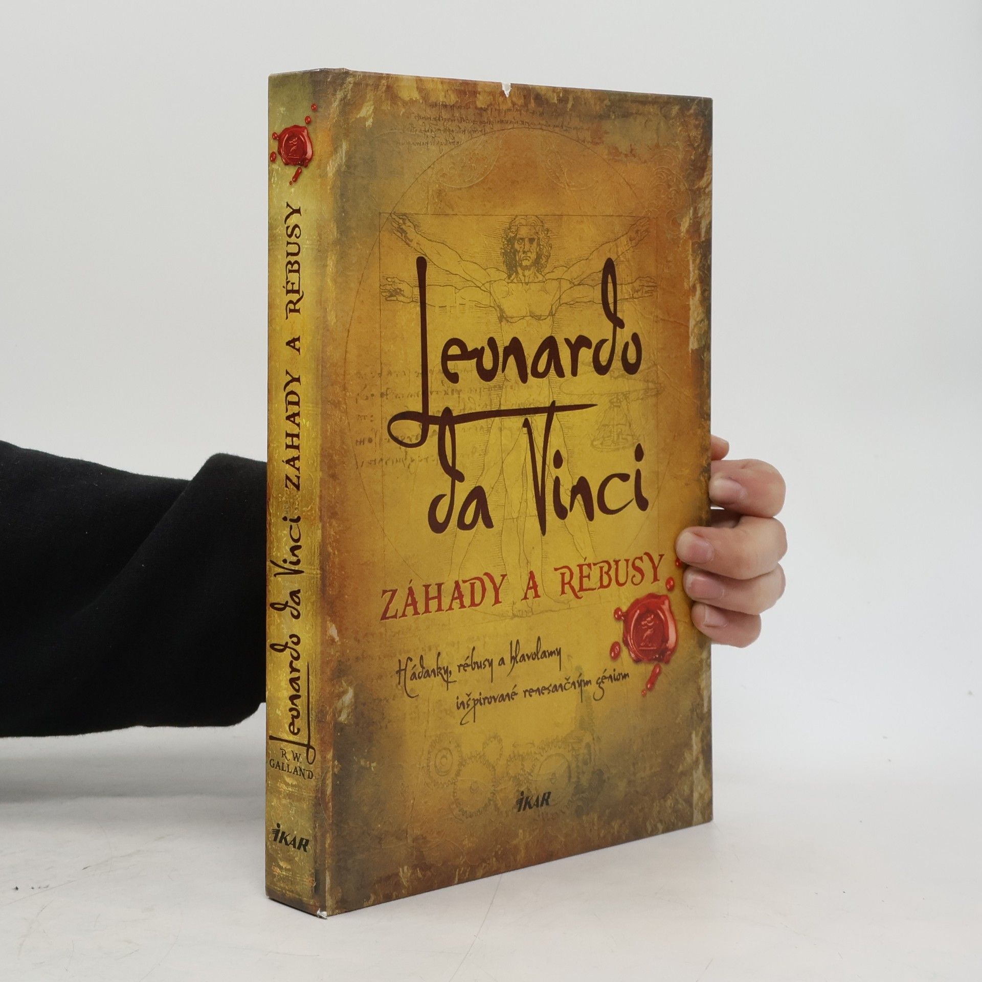 Richard Wolfrik Galland Leonardo da Vinci, záhady a rébusy