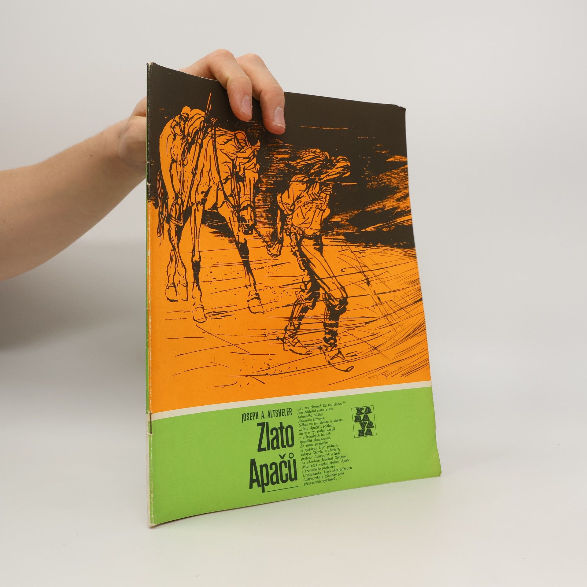 Joseph Alexander Altsheler Karavana č. 106 Zlato apačů