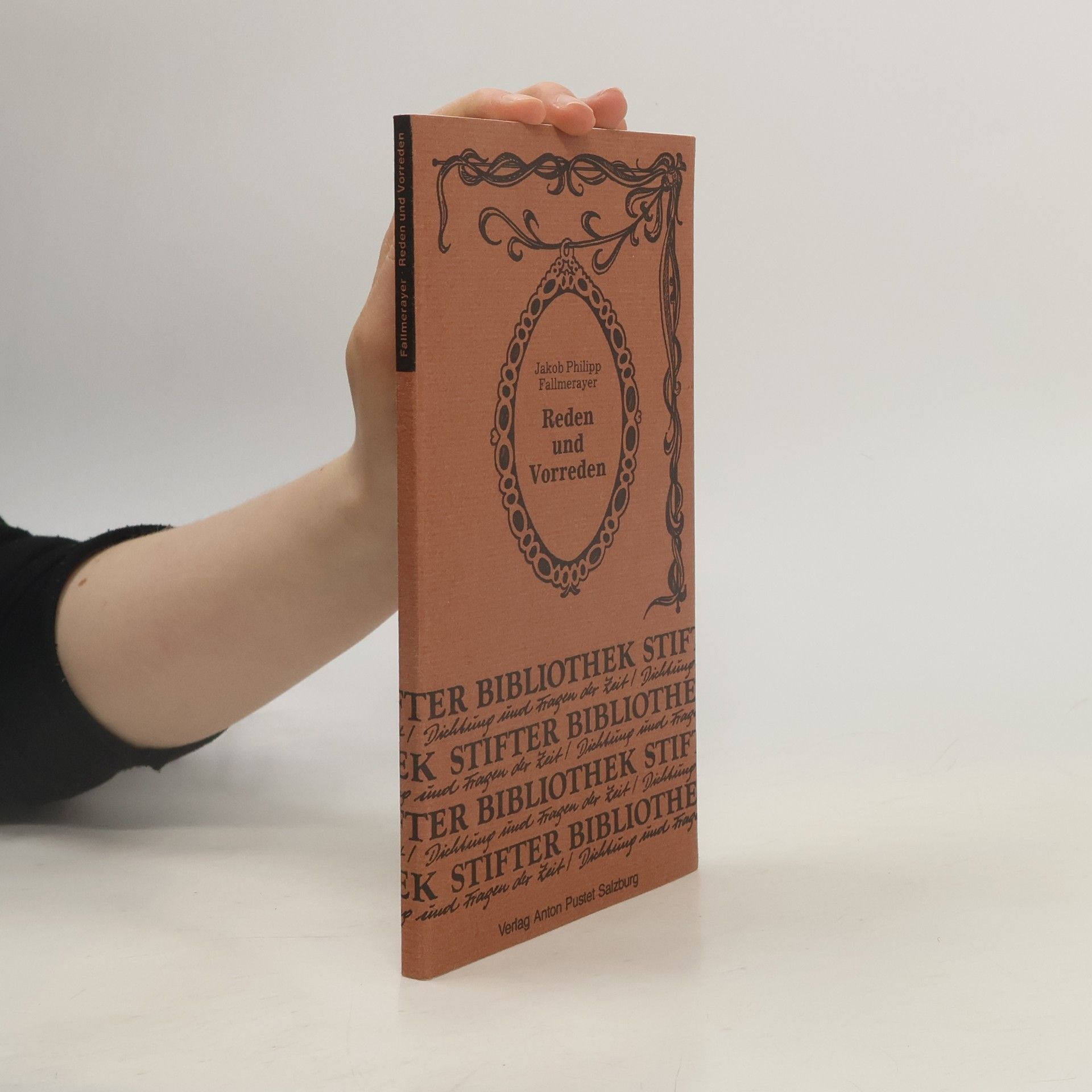 Stifter Bibliothek, Neue Folge - 23: Reden und Vorreden