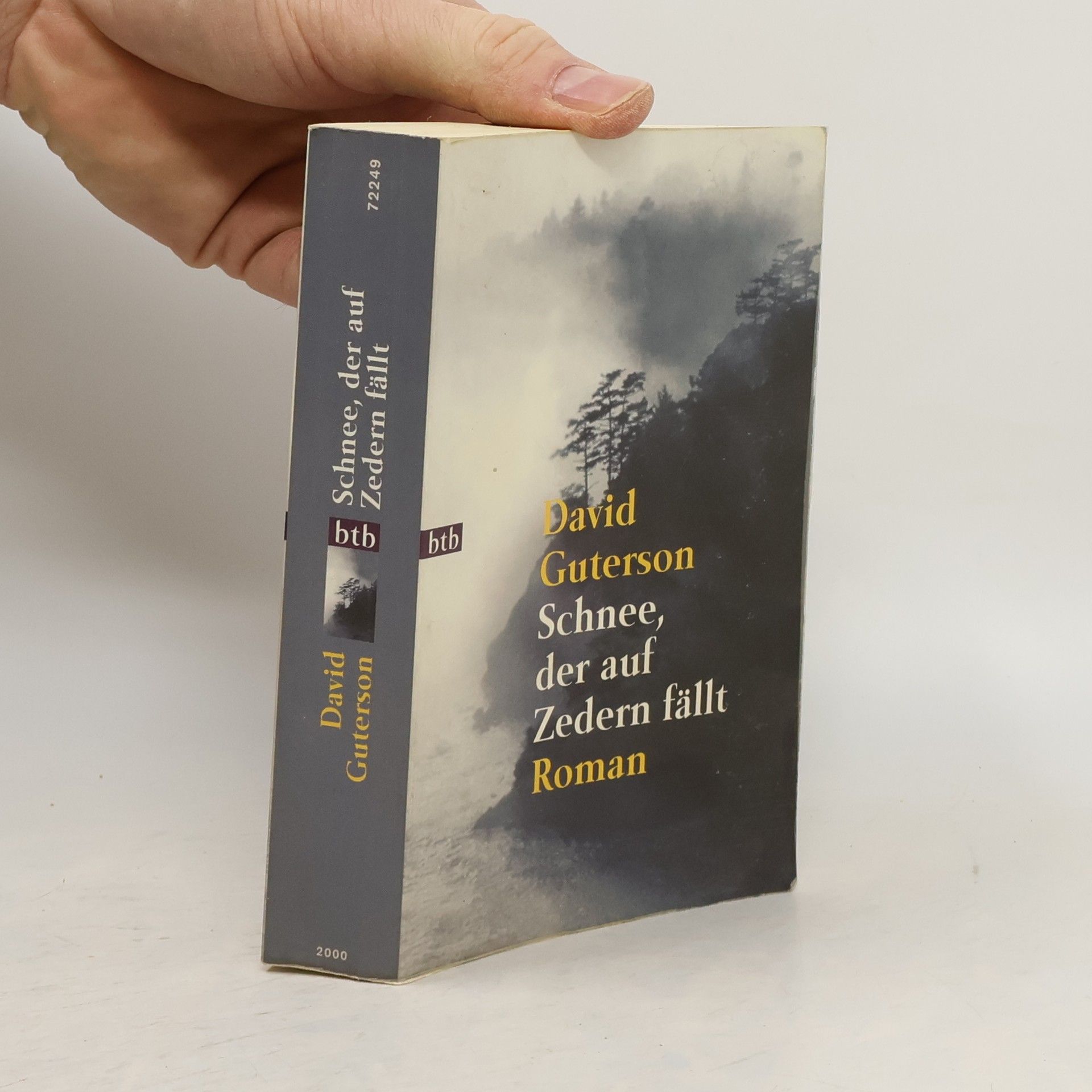 David Guterson Schnee, der auf Zedern fällt