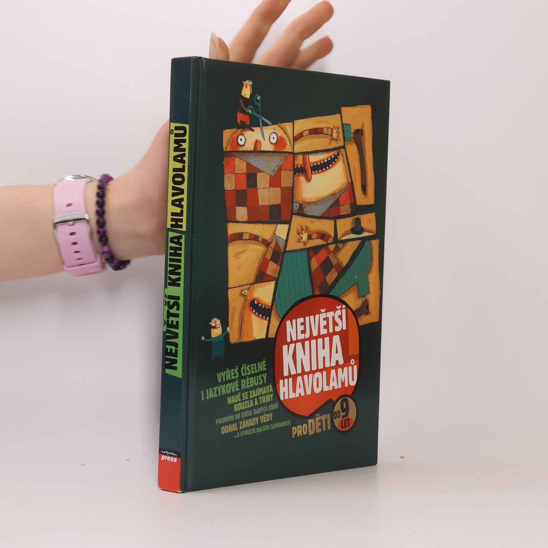 AA.VV. Největší kniha hlavolamů pro děti od 9 let