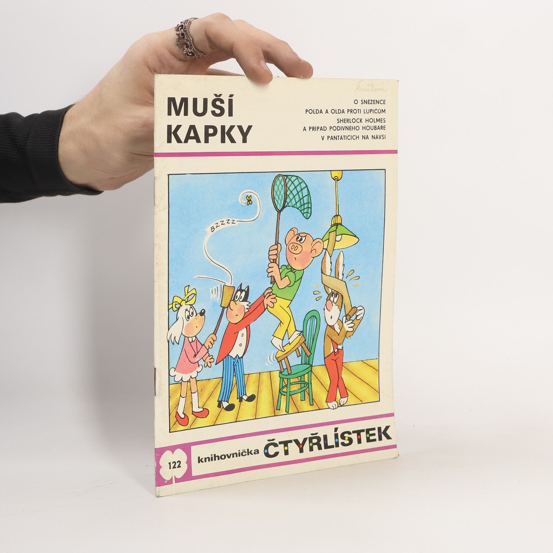 Jaroslav Němeček Čtyřlístek 122. Muší kapky