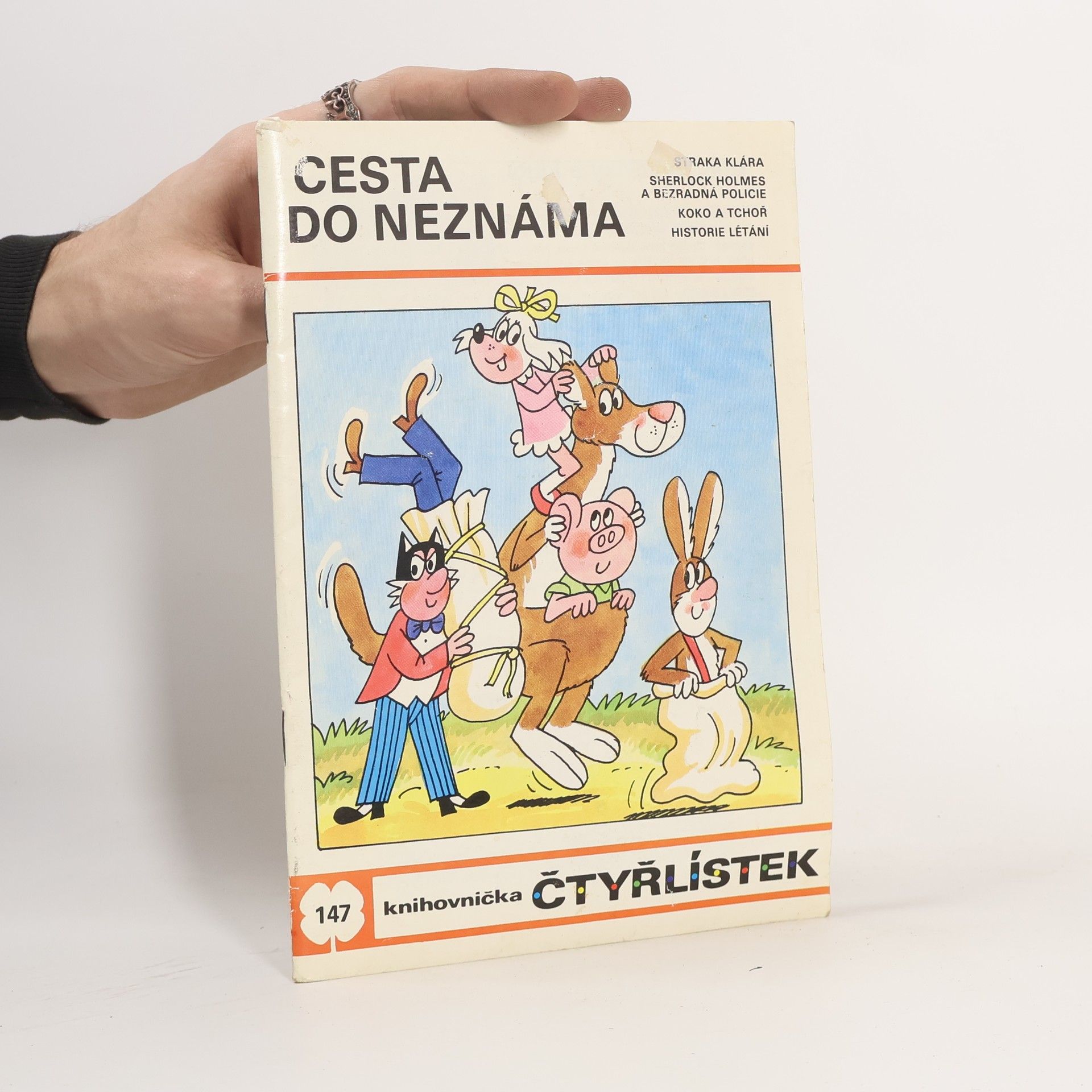 Jaroslav Němeček Čtyřlístek 147. Cesta do neznáma