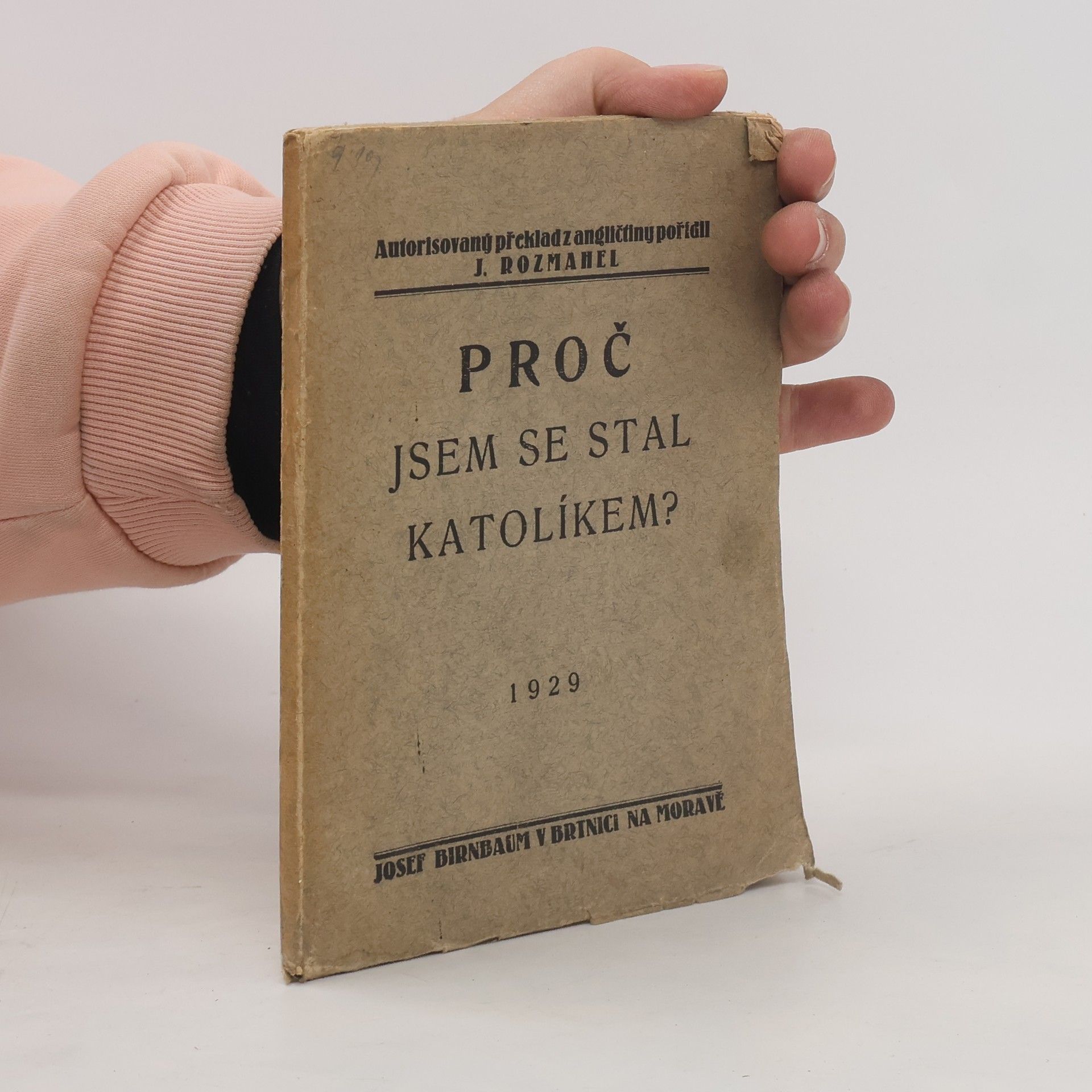 Karl Josef Eugen Birnbaum Proč Jsem se stal Katolíkem?