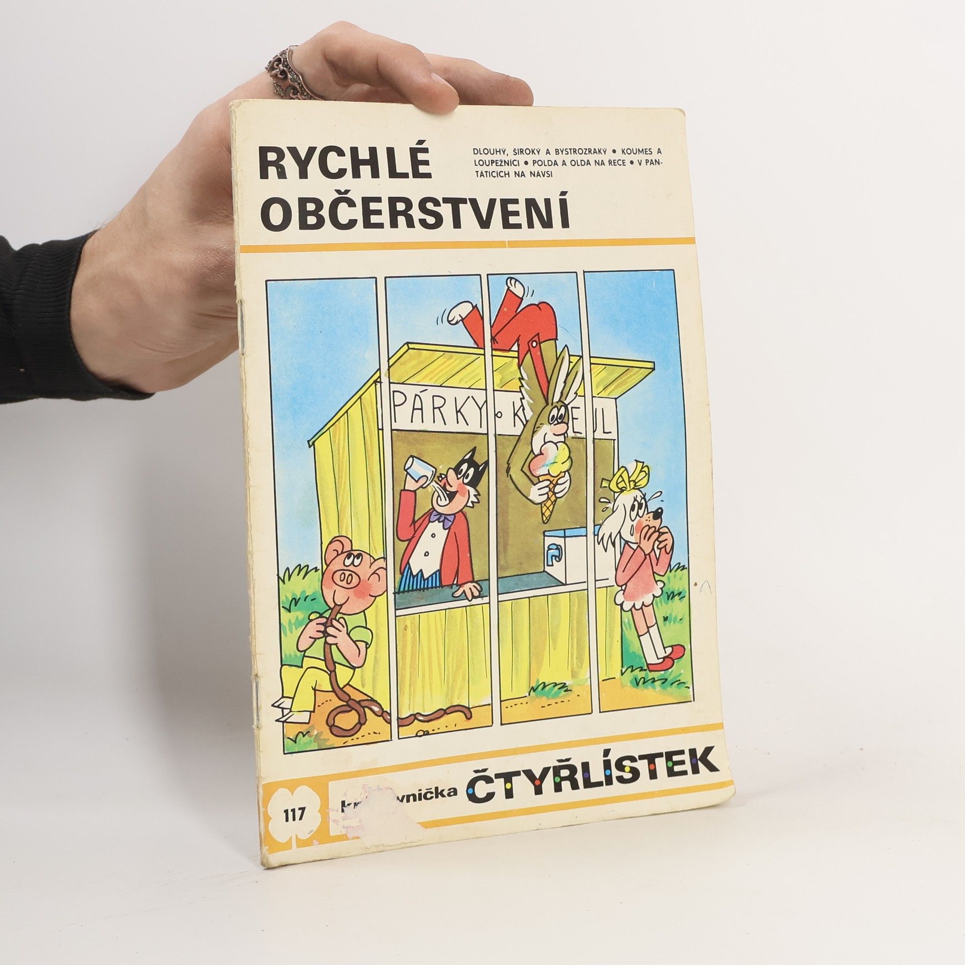 Jaroslav Němeček Čtyřlístek 117. Rychlé občerstvení