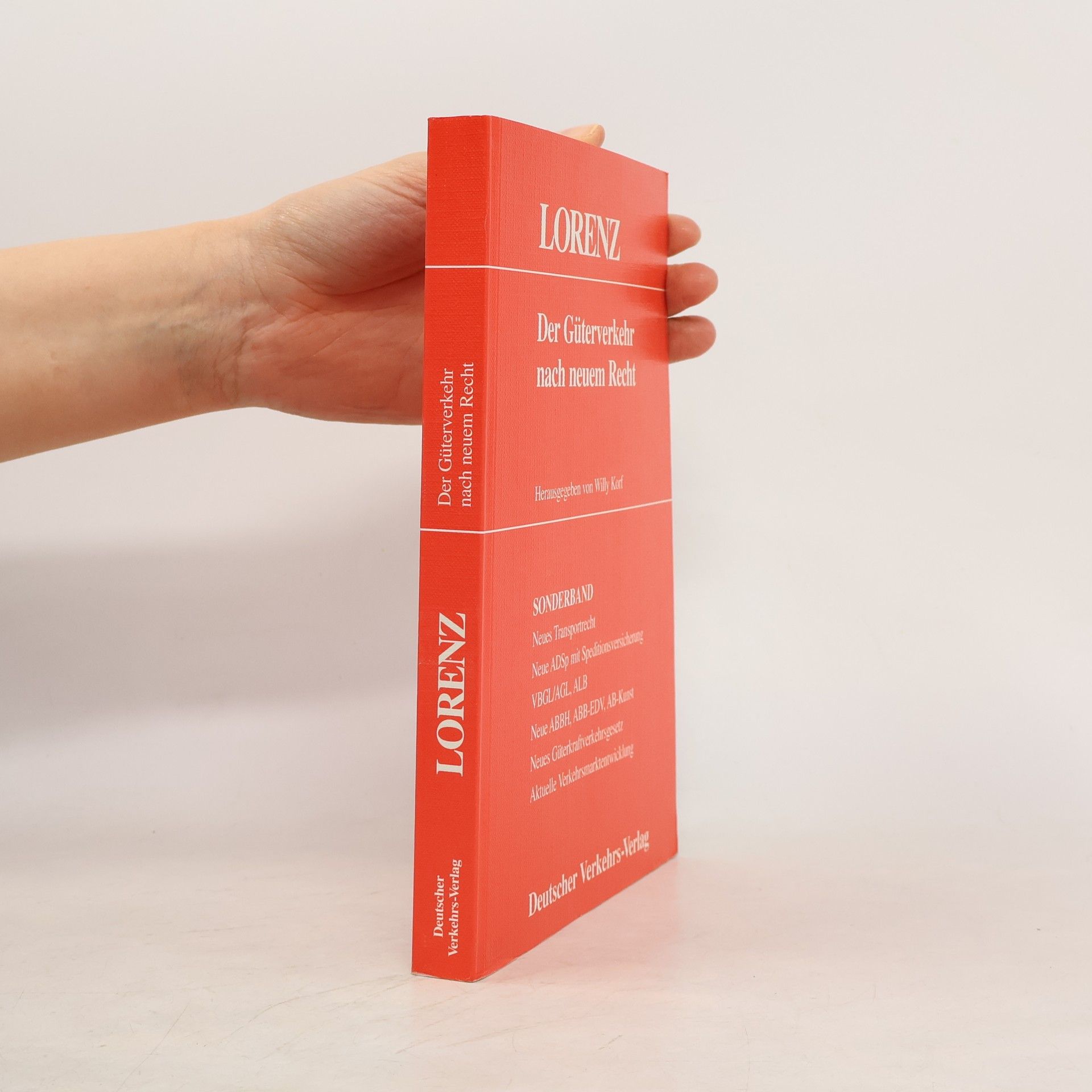 Der Güterverkehr nach neuem Recht