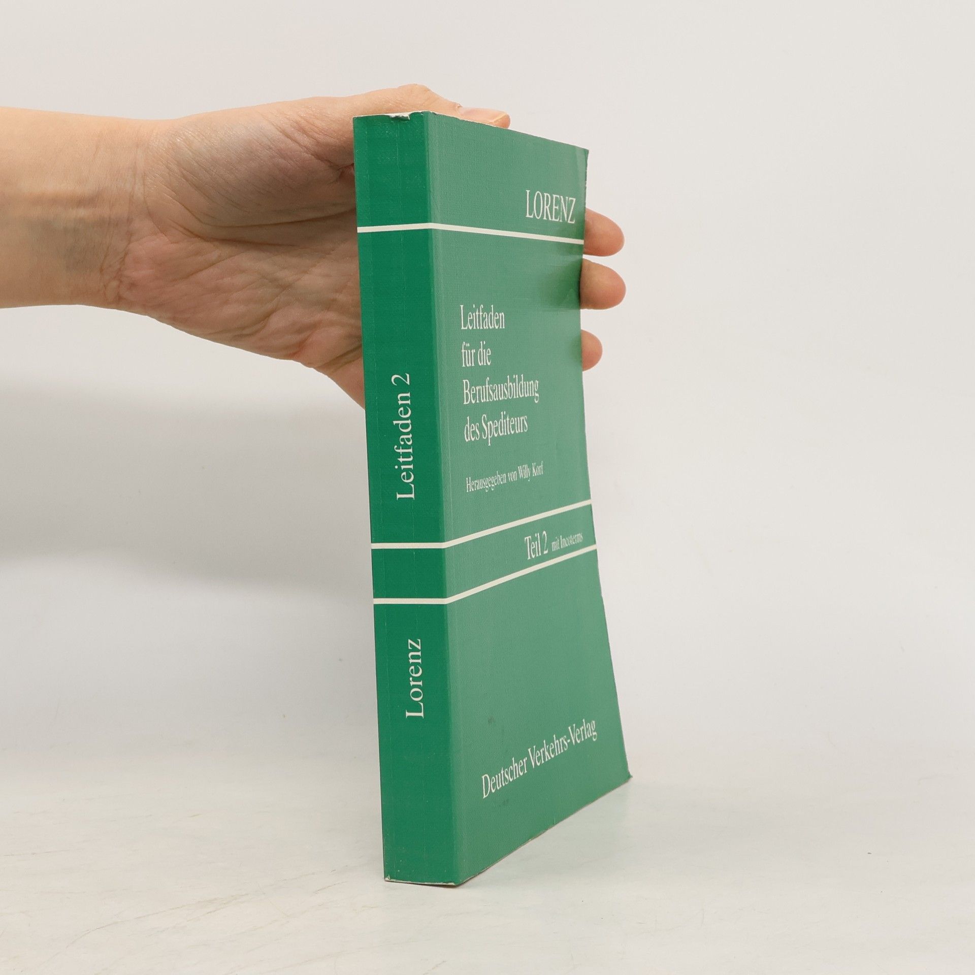 Leitfaden für die Berufsausbildung des Spediteurs