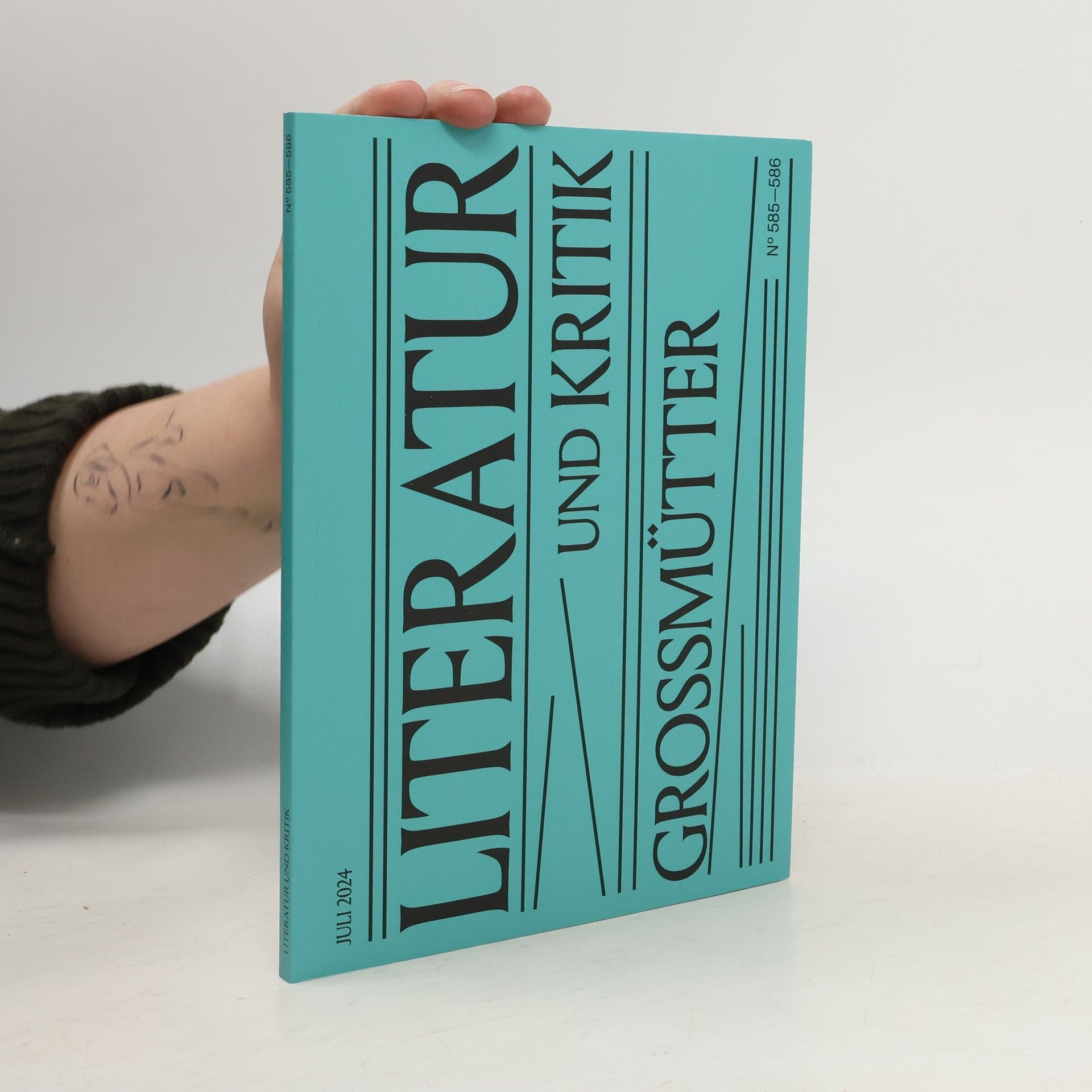 Collectif d'auteurs Literatur und Kritik 585-586