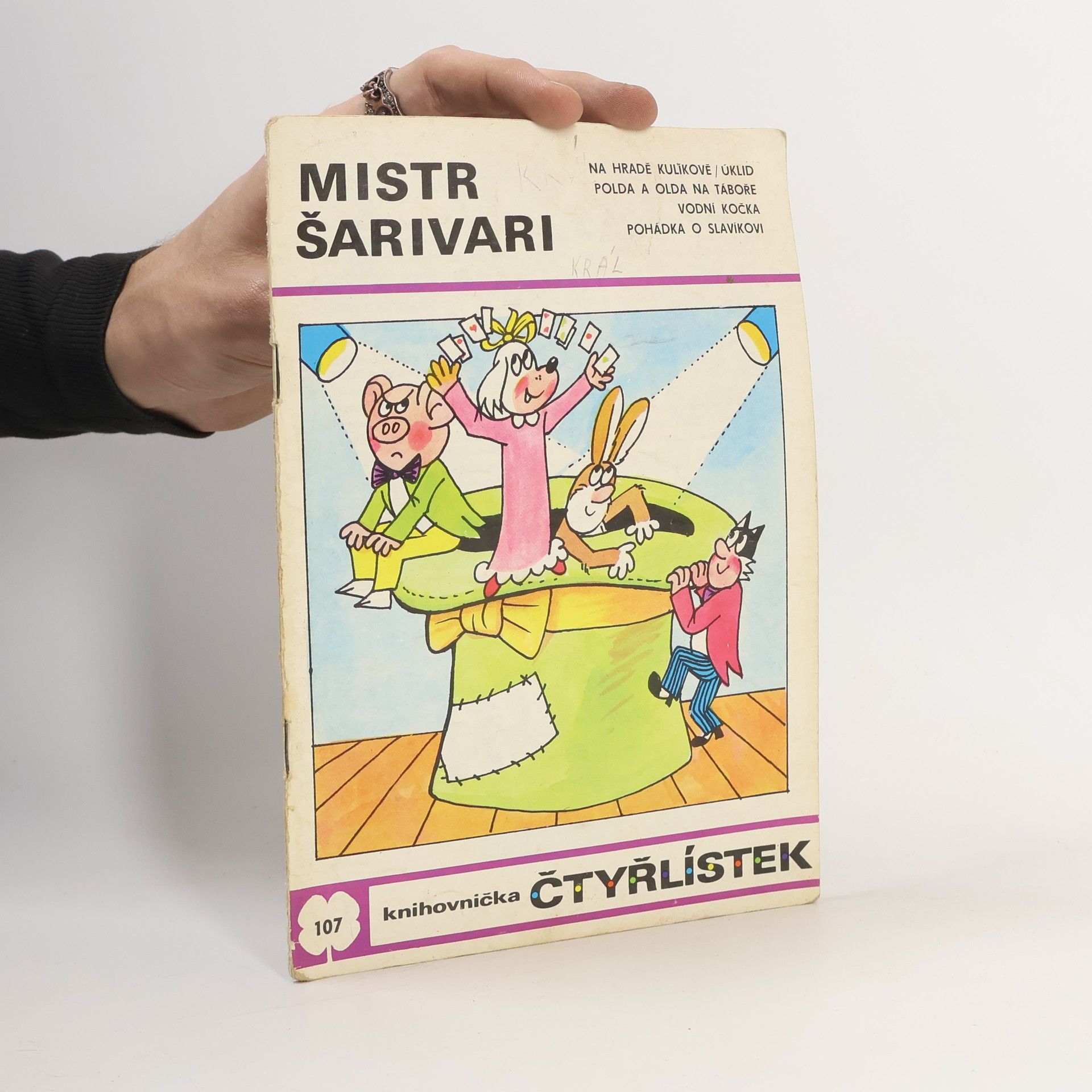 Jaroslav Němeček Čtyřlístek 107. Mistr Šarivari