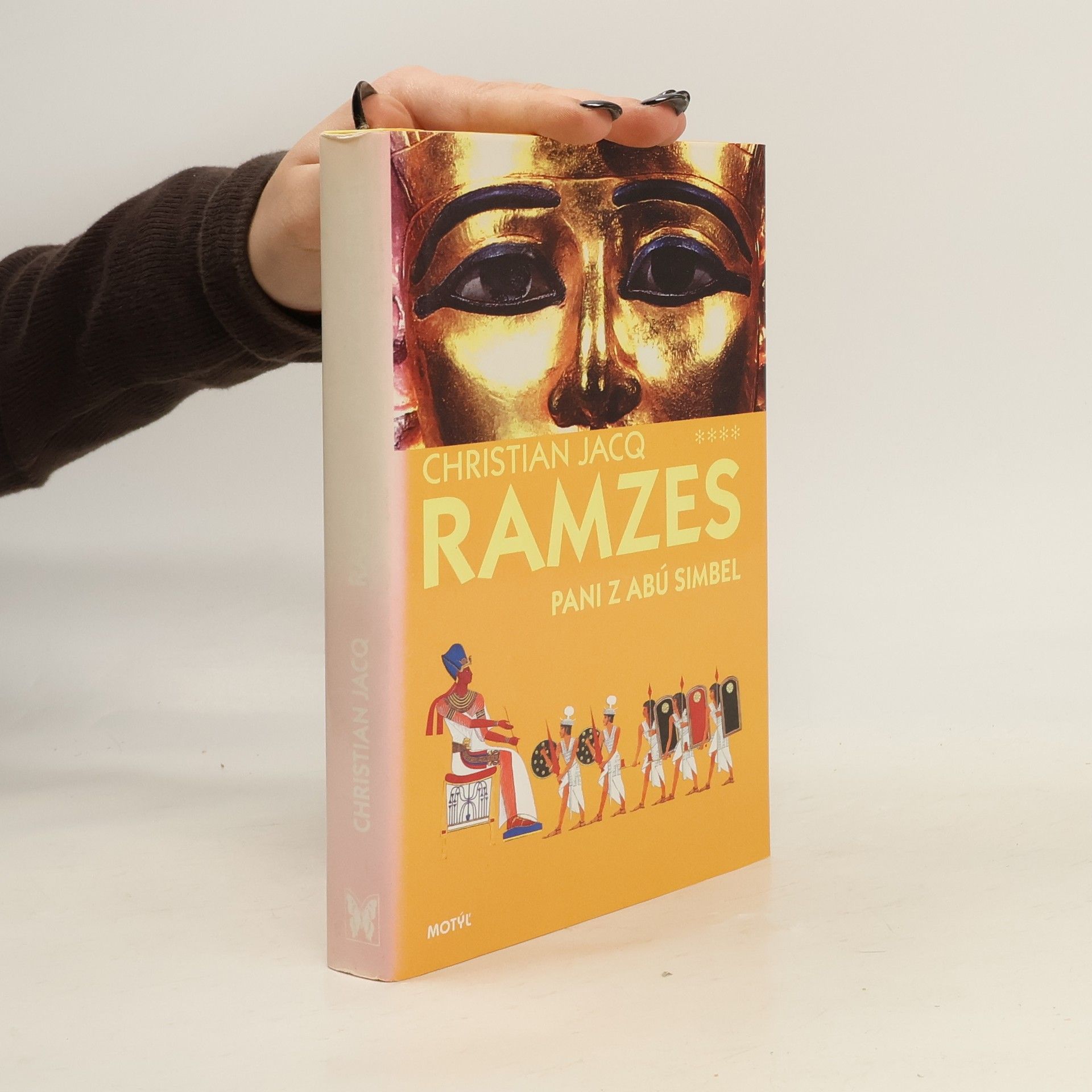 Christian Jacq Ramzes: pani z Abú Simbel