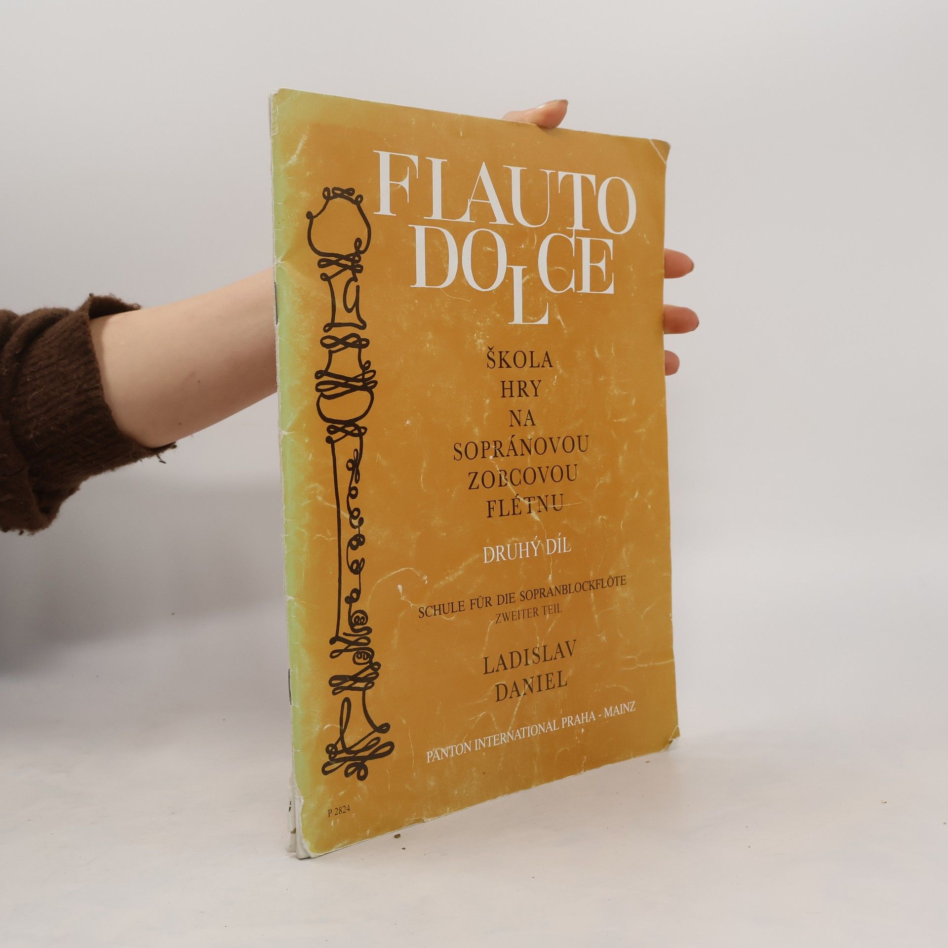 Ladislav Daniel Flauto Dolce. Škola hry na sopránovou zobcovou flétnu 2. díl