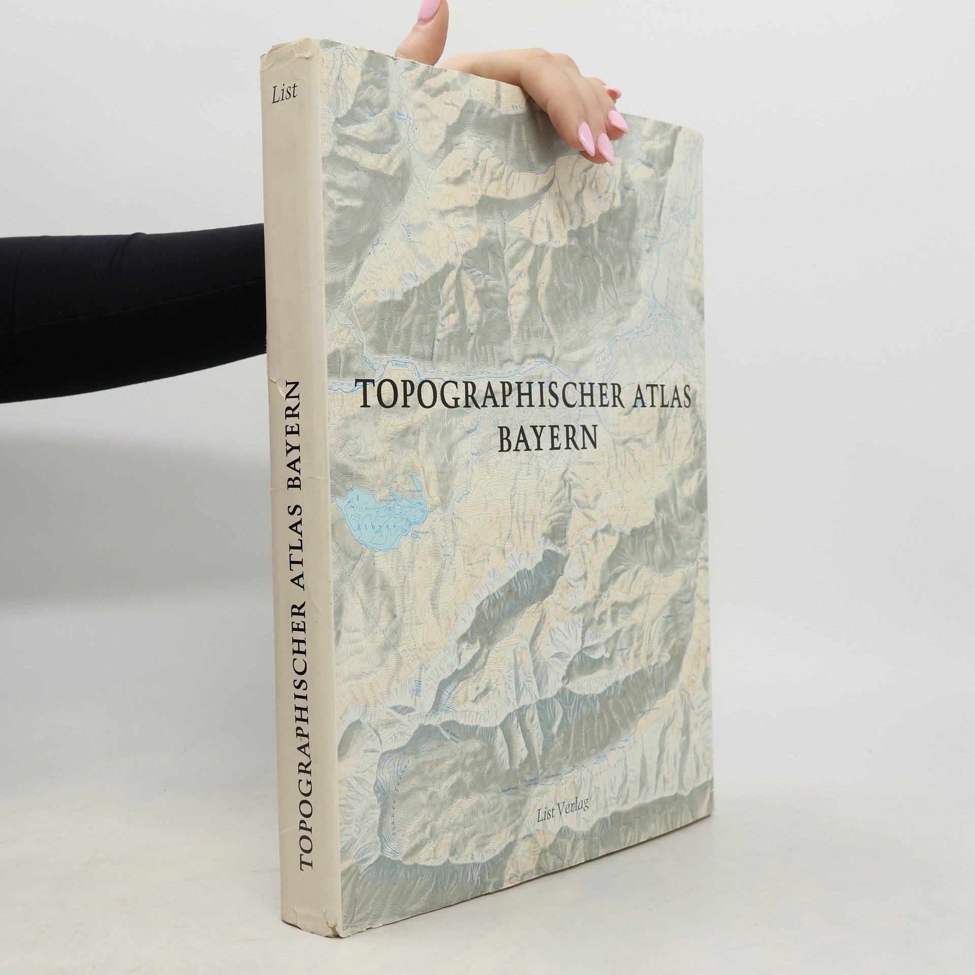 Hans Fehn Topographischer Atlas Bayern