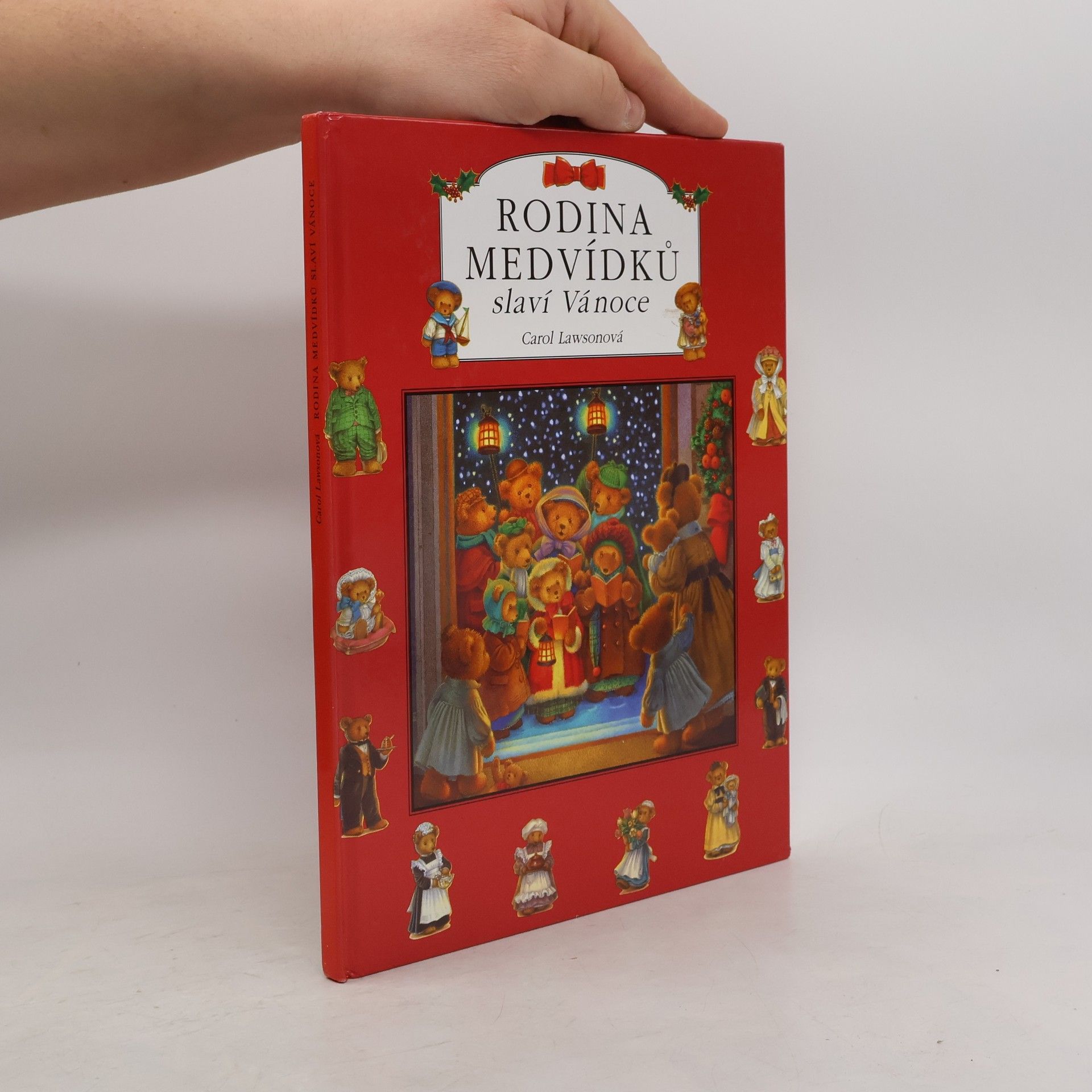 Carol Lawson Rodina medvídků slaví Vánoce