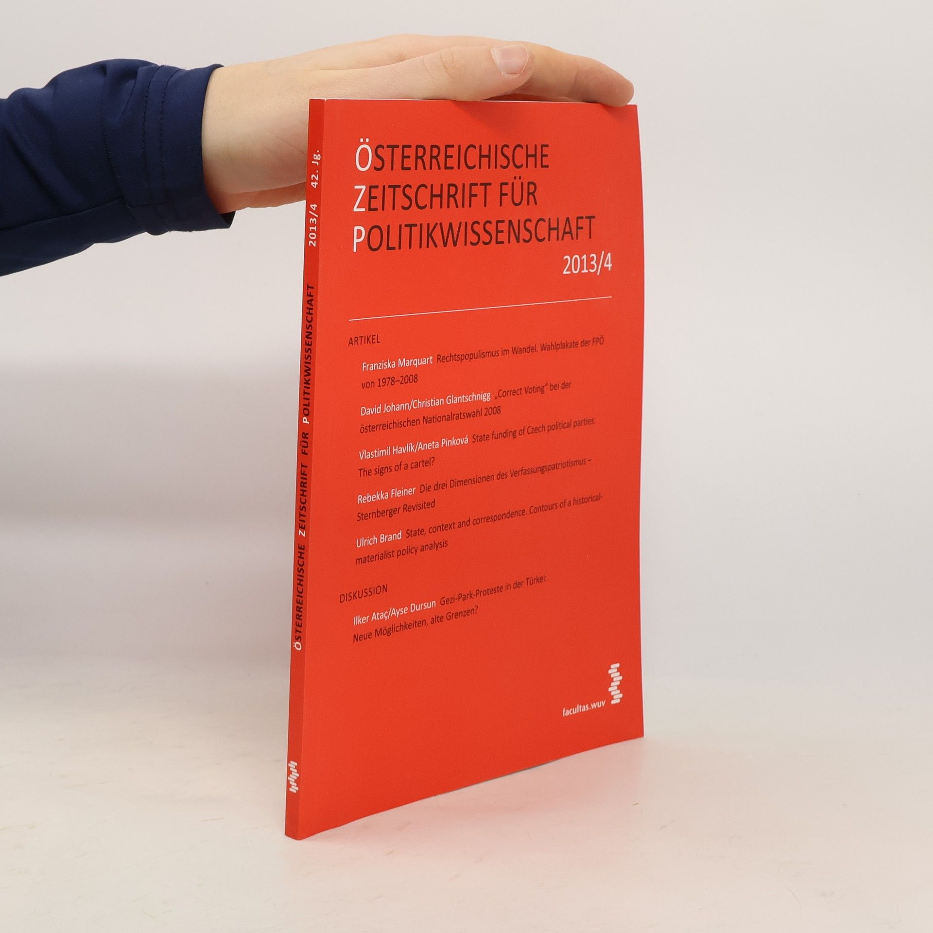 Collectif d'auteurs Österreichische Zeitschrift für Politikwissenschaft 2013/4