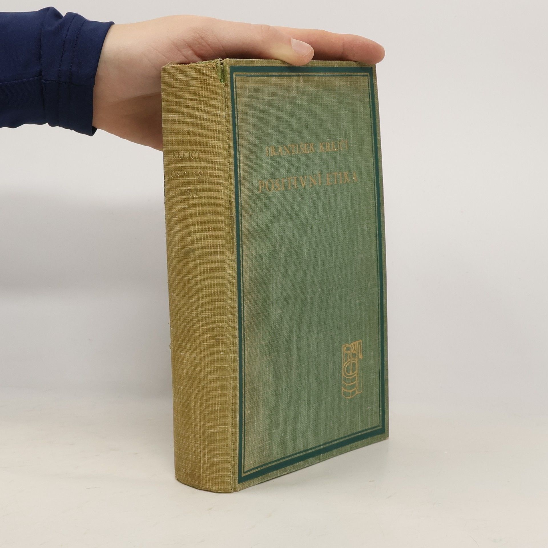 František Krejčí Positivní etika jakožto mravouka na základě přirozeném