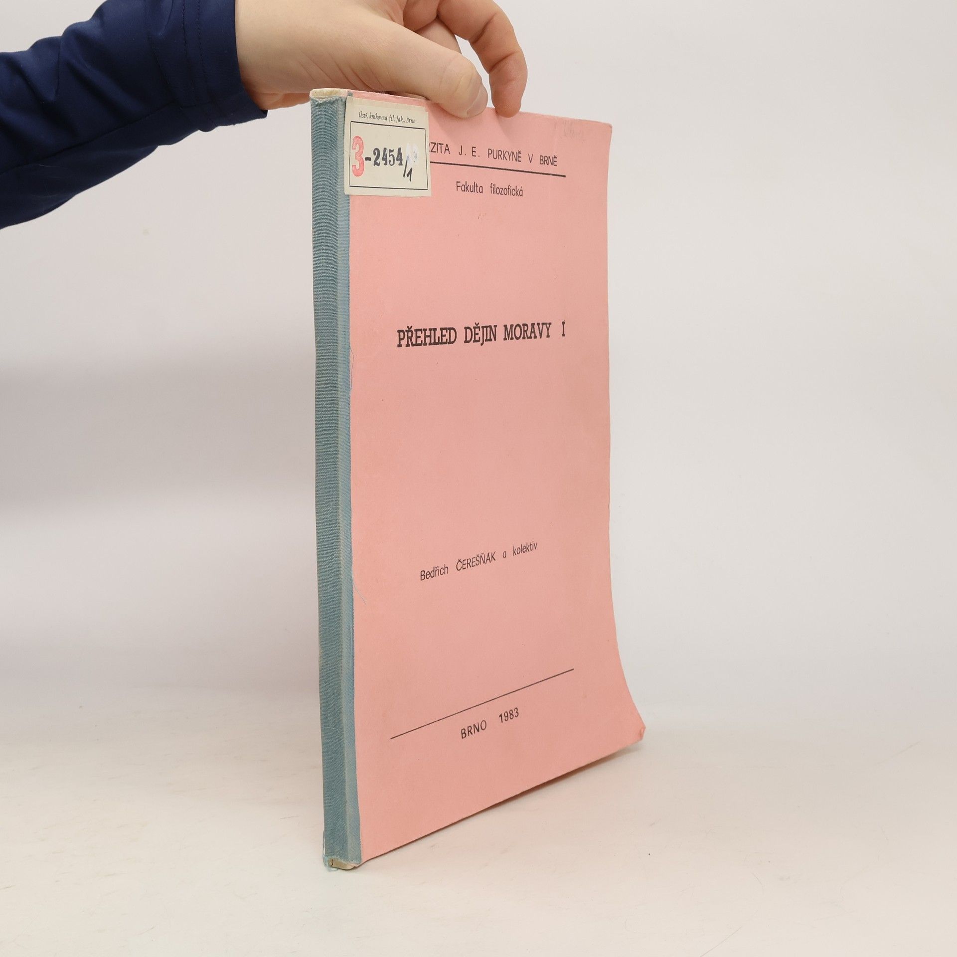 Bedřich Čerešňák Přehled dějin Moravy I.