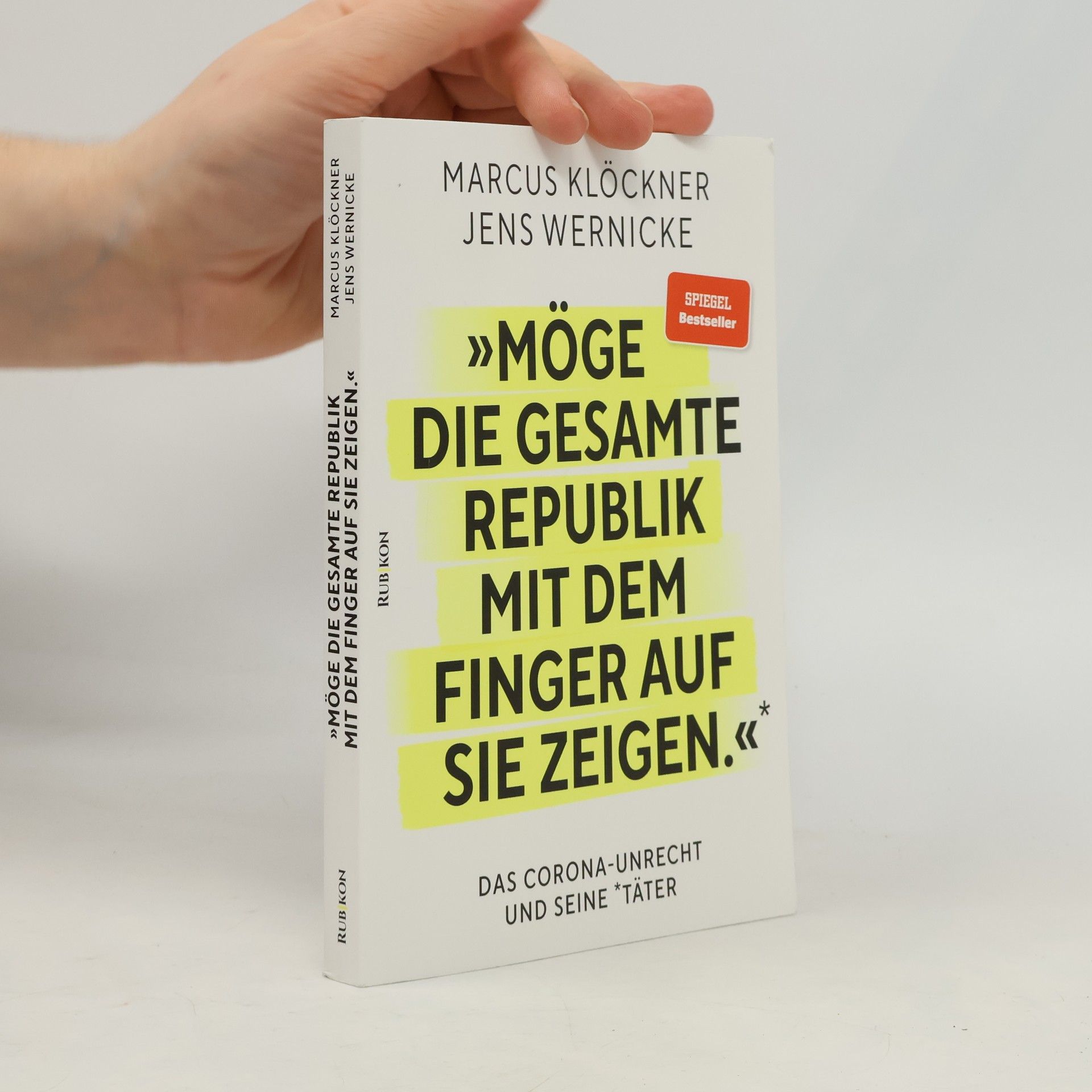 Marcus Klöckner Möge die gesamte Republik mit dem Finger auf sie zeigen.