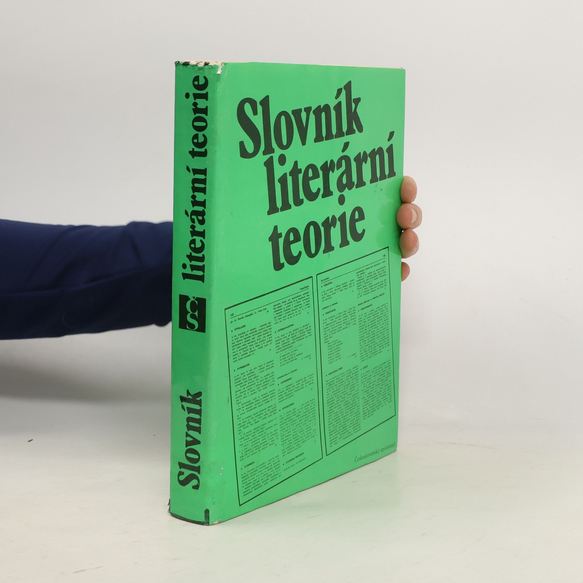 Štěpán Vlašín Slovník literární teorie