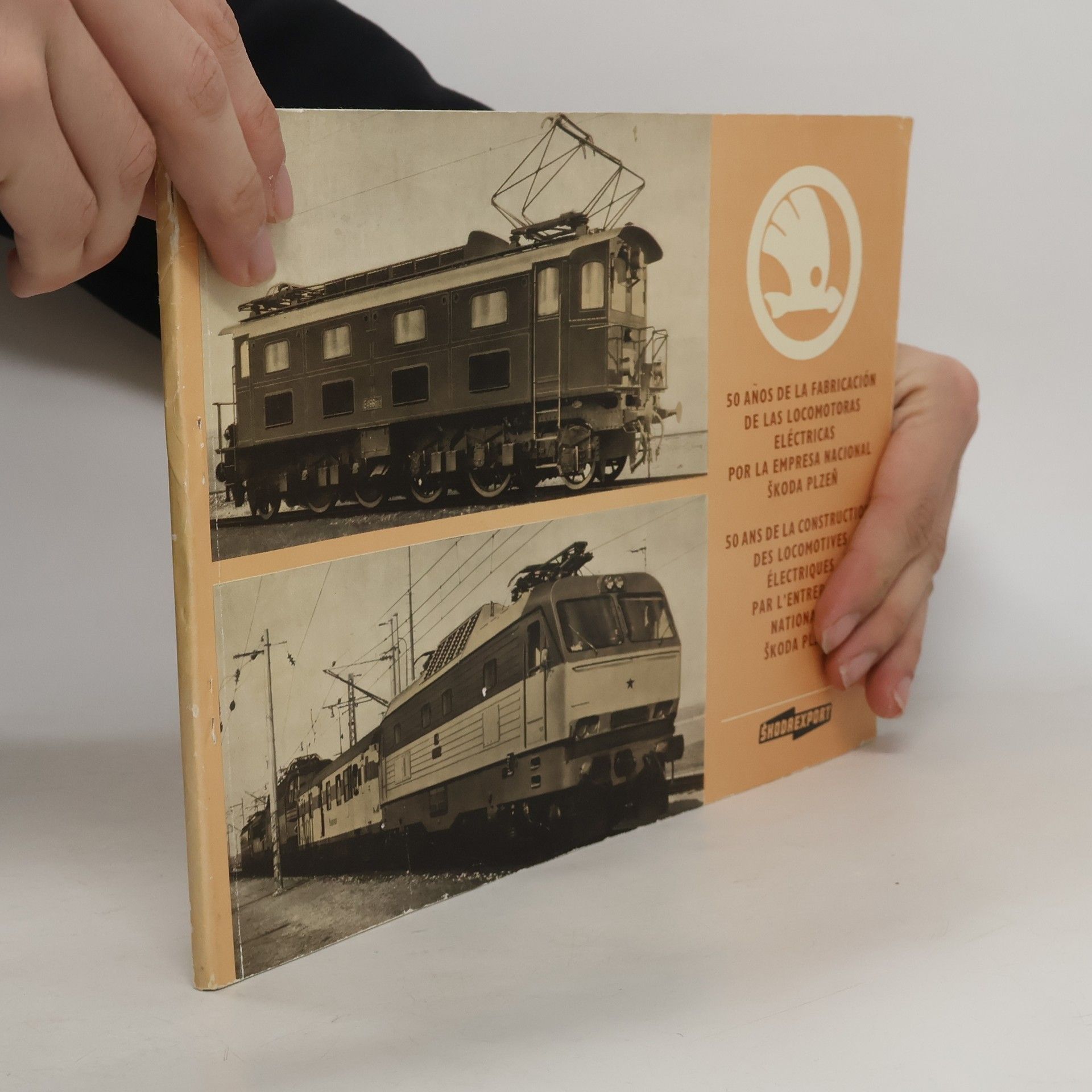 Autorenkollektiv 50 años de la fabricación de las locomotoras eléctricas por la empresa nacional Škoda Plzeň