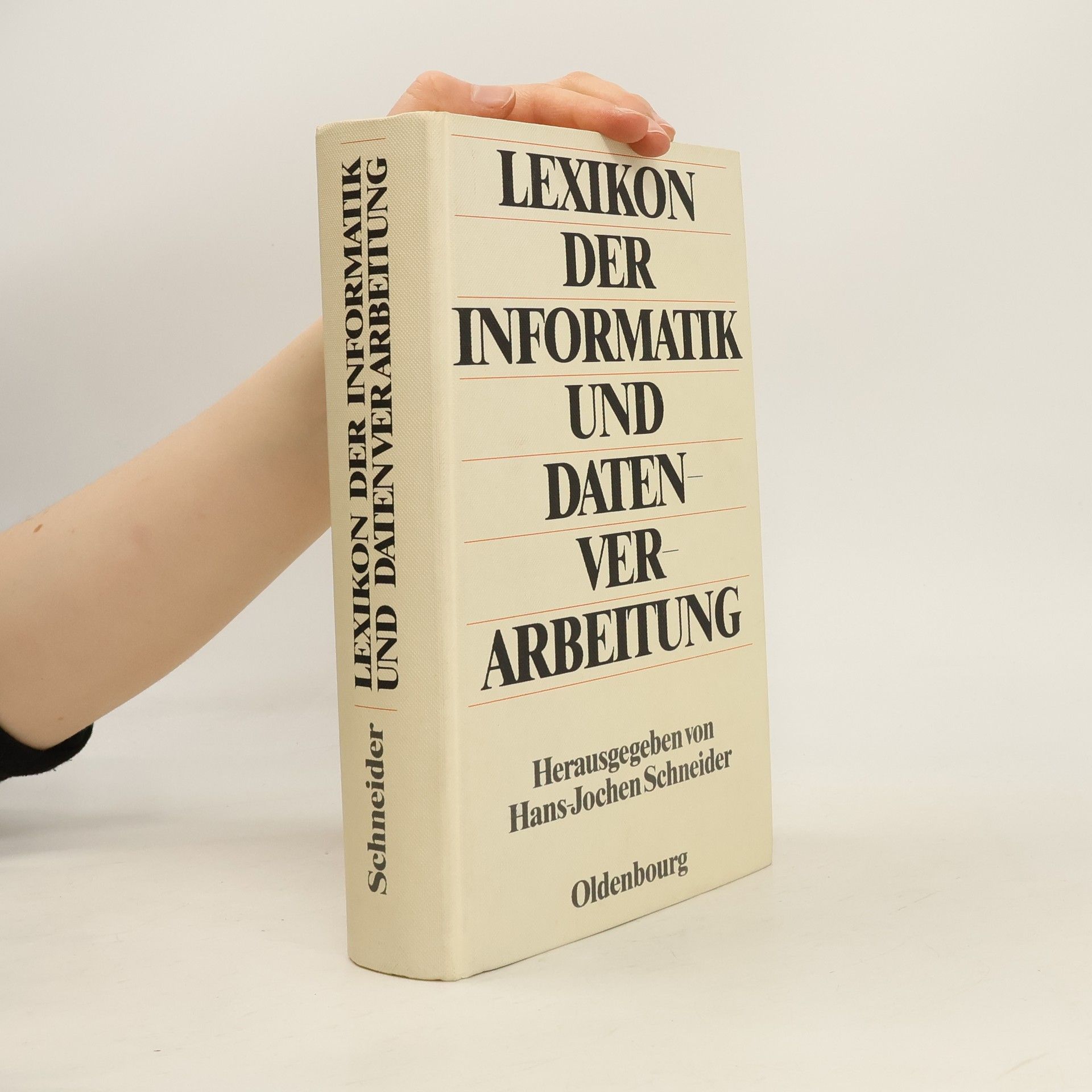 Jochen Schneider Lexikon der Informatik und Datenverarbeitung